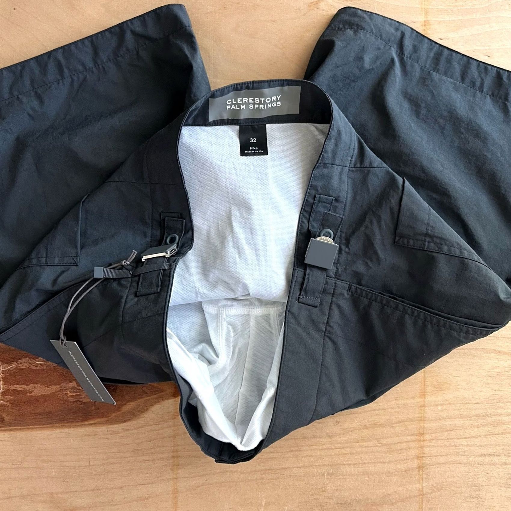 Vintage Clerestory Palm Springs Hike Gray Shorts 8” Inseam Men’s 32 Regular Slim? Wait. Size US 32 / EU 48 - 5 Thumbnail