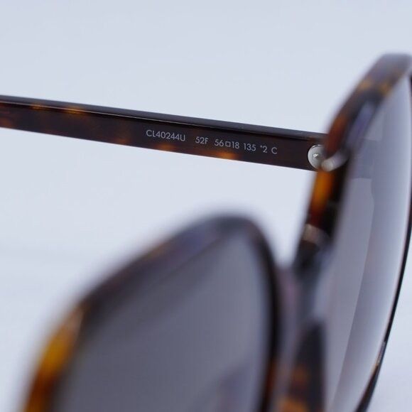 Celine Celine CL40244U 52F Sunglasses Havana Frame - Lowest Price! Size ONE SIZE - 9 Thumbnail