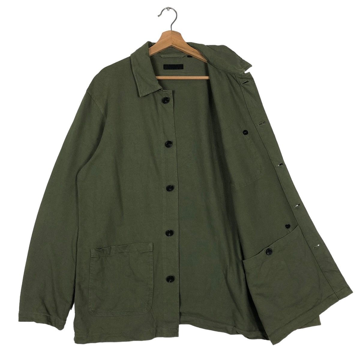 Japanese Brand 🔥90’s Vintage Military Chore Jacket Uniqlo Issey Miyake Size US XL / EU 56 / 4 - 8 Thumbnail