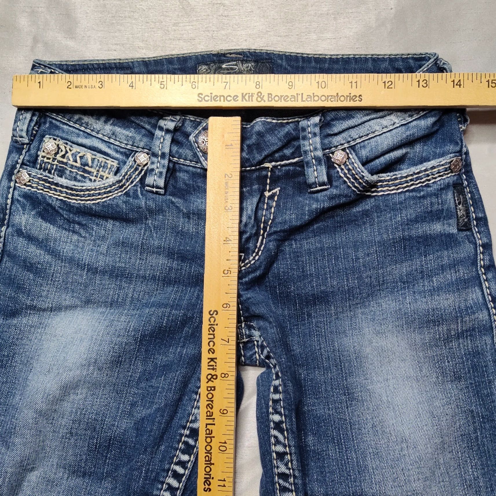 Silver Jeans Co. VINTAGE Size 26" / US 2 / IT 38 - 6 Thumbnail