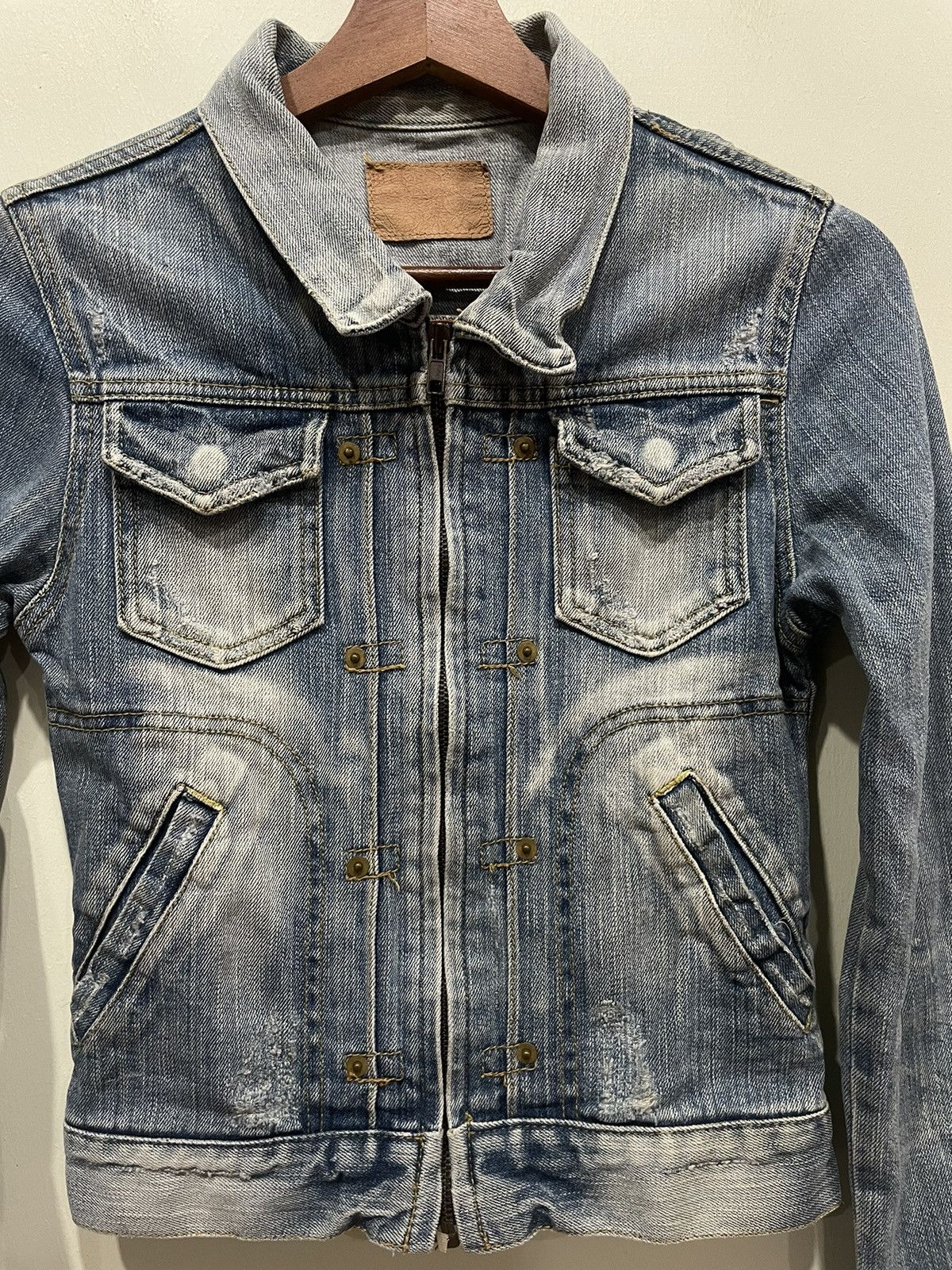 Blue Blue Japan Blue Blue Denim Jacket Size S / US 4 / IT 40 - 3 Thumbnail