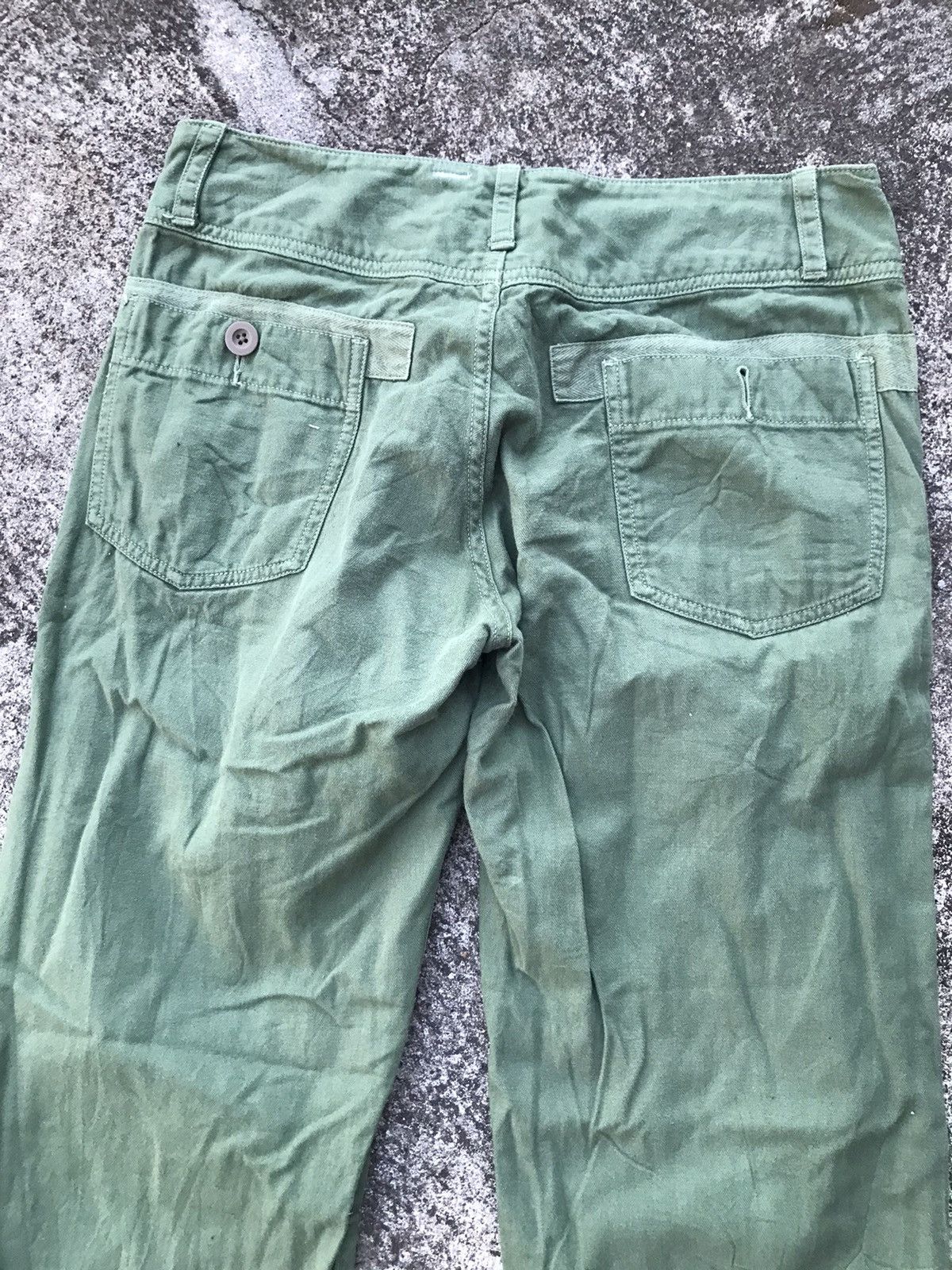 Margaret Howell MHL. Green Army Poplin Size US 30 / EU 46 - 9 Thumbnail