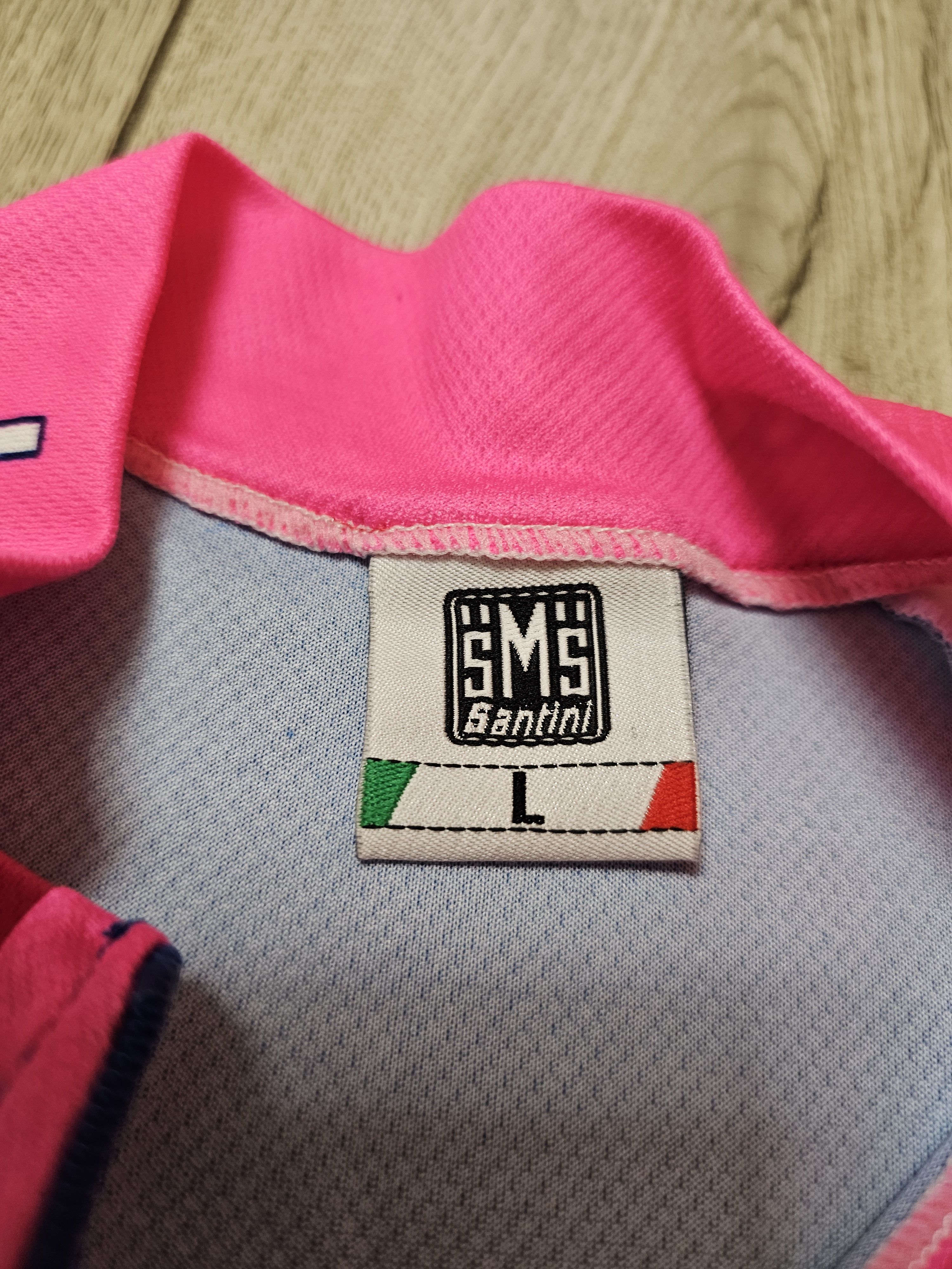 Vintage LAMPLE FARNESE VINI SANTINI CYCLING JERSEY CYCLING JERSEY Size US L / EU 52-54 / 3 - 6 Thumbnail