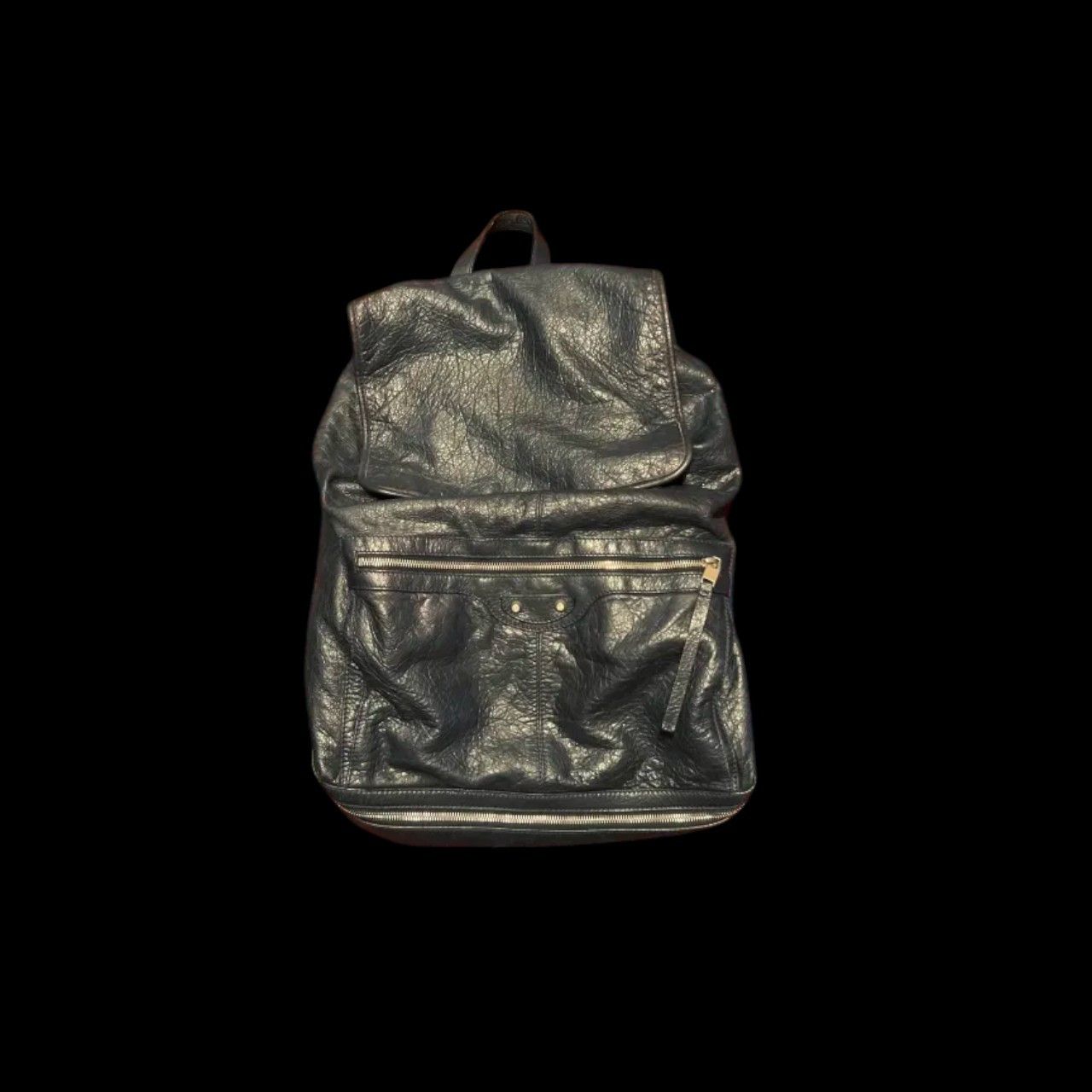 Balenciaga Balenciaga Navy Blue Traveler Backpack Size ONE SIZE - 1 Thumbnail