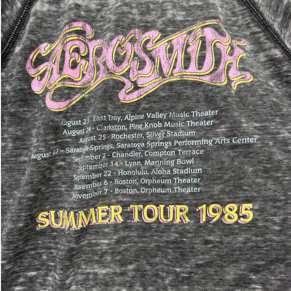 Other Recycled Karma Aerosmith Tour 85 Oversize Long Sleeve Tee Size S / US 4 / IT 40 - 6 Thumbnail