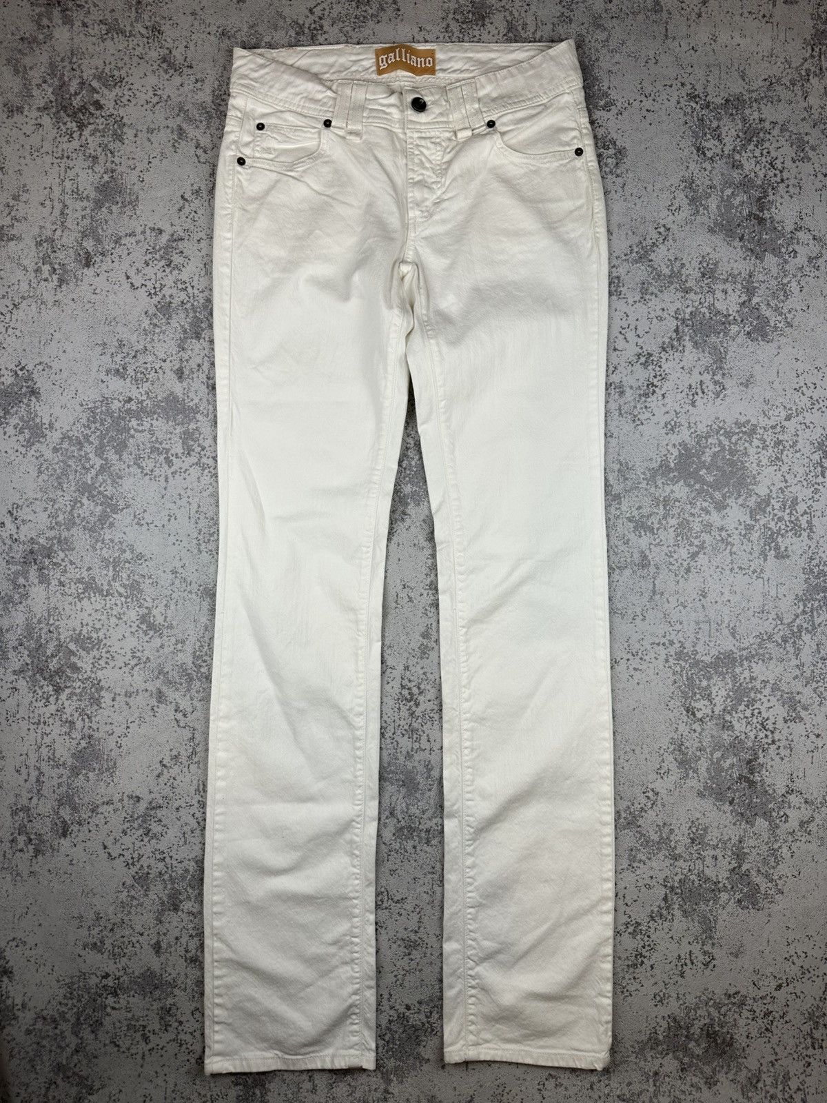 John Galliano Rare❗️John Galliano Distressed Denim Pants Size US 32 / EU 48 - 3 Thumbnail