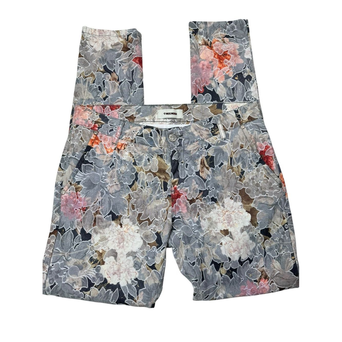 Other Mos Mosh Buddy Floral Jacquard Pants Jeans Size 30 Size 30" / US 8 / IT 44 - 4 Thumbnail