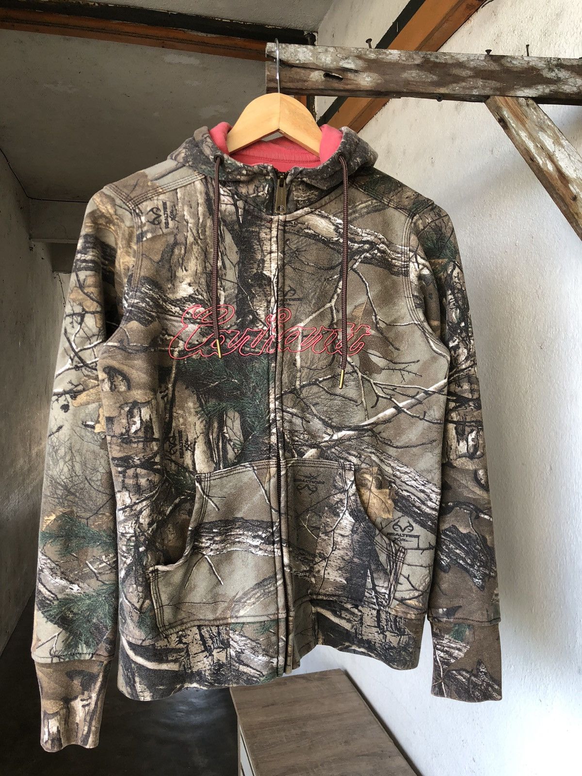 Carhartt Vintage Carhartt Realtree Zipper Up Hoodie Size S / US 4 / IT 40 - 3 Thumbnail