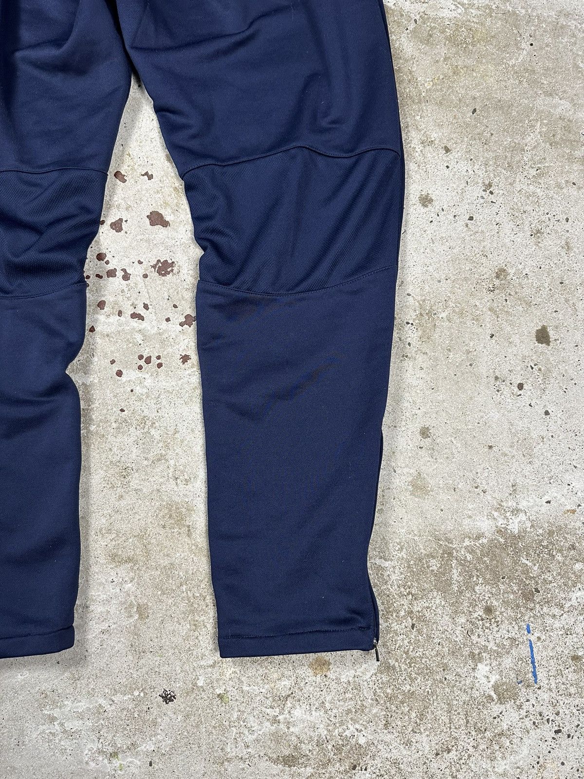 Nike × Vintage Vintage Y2K Nike Navy Track Pants Swoosh Size US 34 / EU 50 - 9 Thumbnail