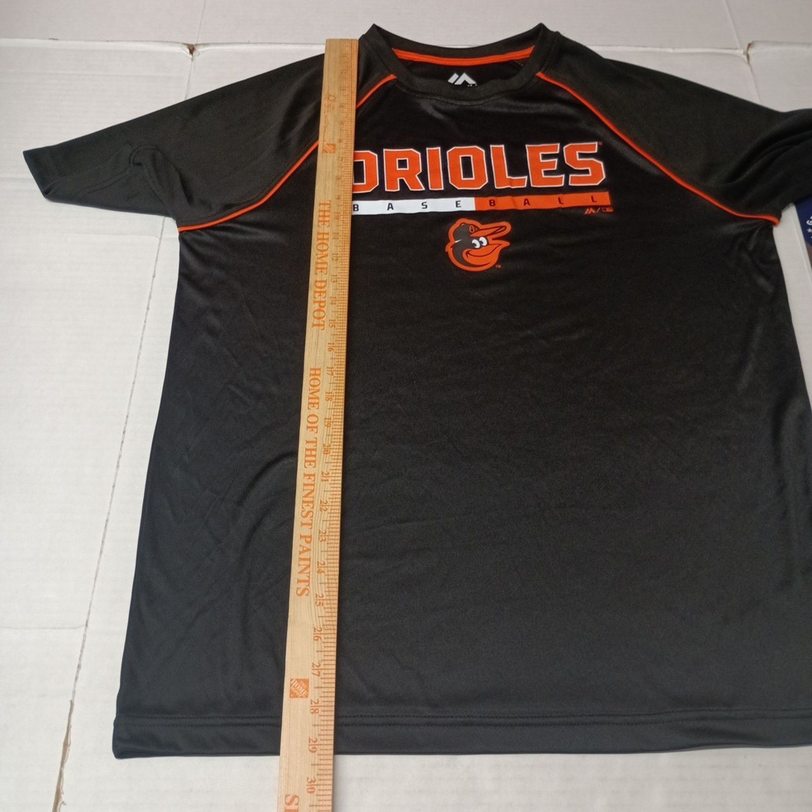 MLB Baltimore Orioles MLB Shirt Men’s L Large Black Short Sleeve Size US L / EU 52-54 / 3 - 5 Thumbnail
