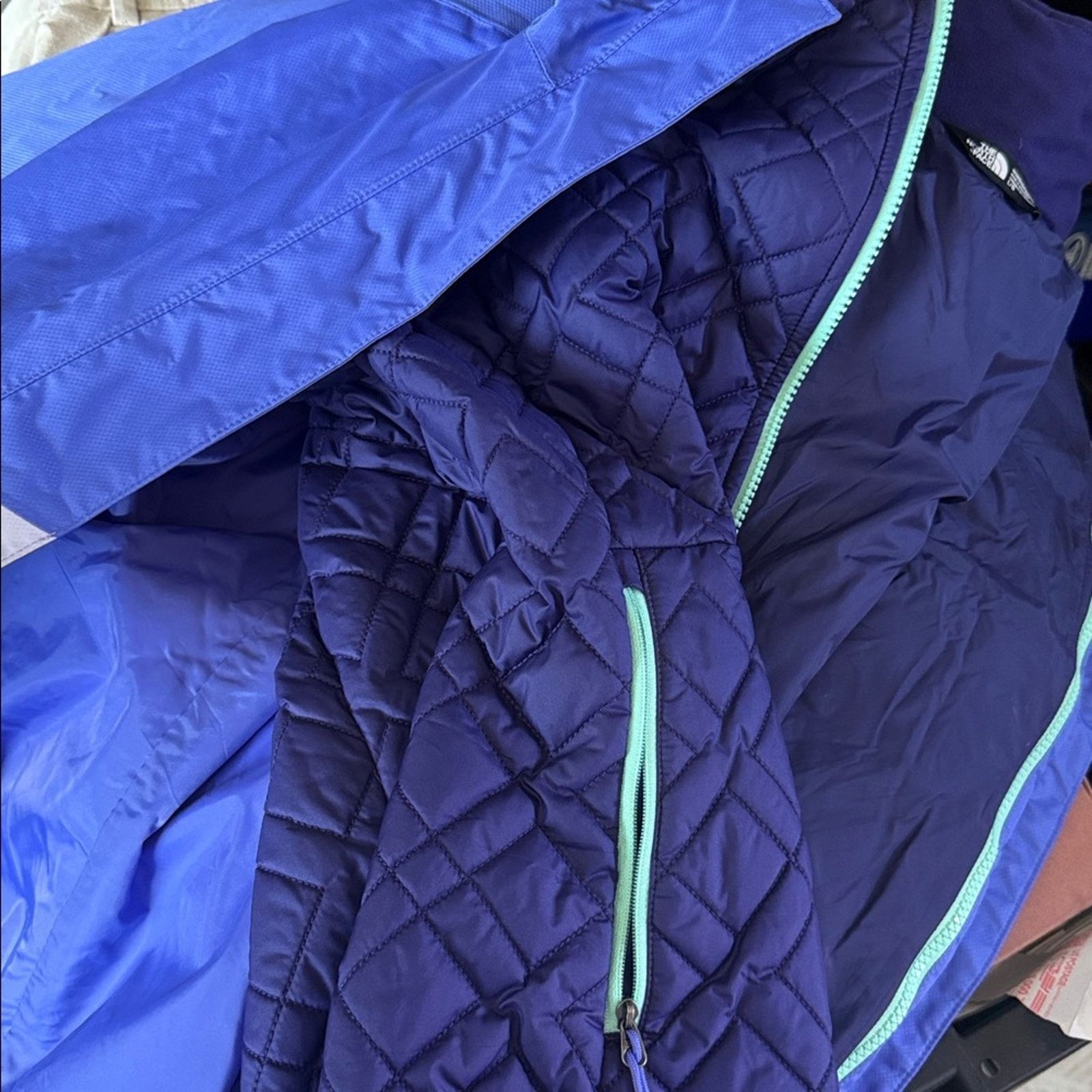 The North Face The North Face L Ski Jacket Purple Light Purple Hooded Size L / US 10 / IT 46 - 7 Thumbnail