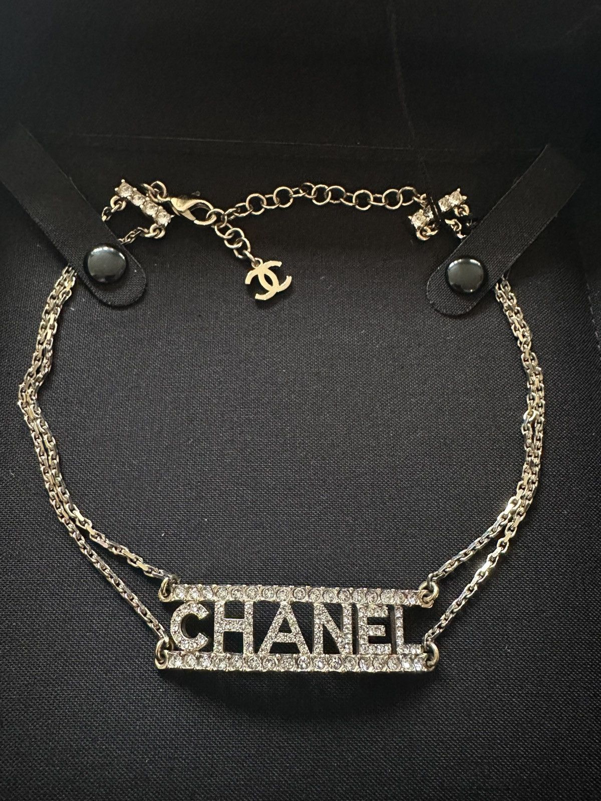 Chanel Chanel 22S rhinestone Choker/necklace Size ONE SIZE - 1 Thumbnail