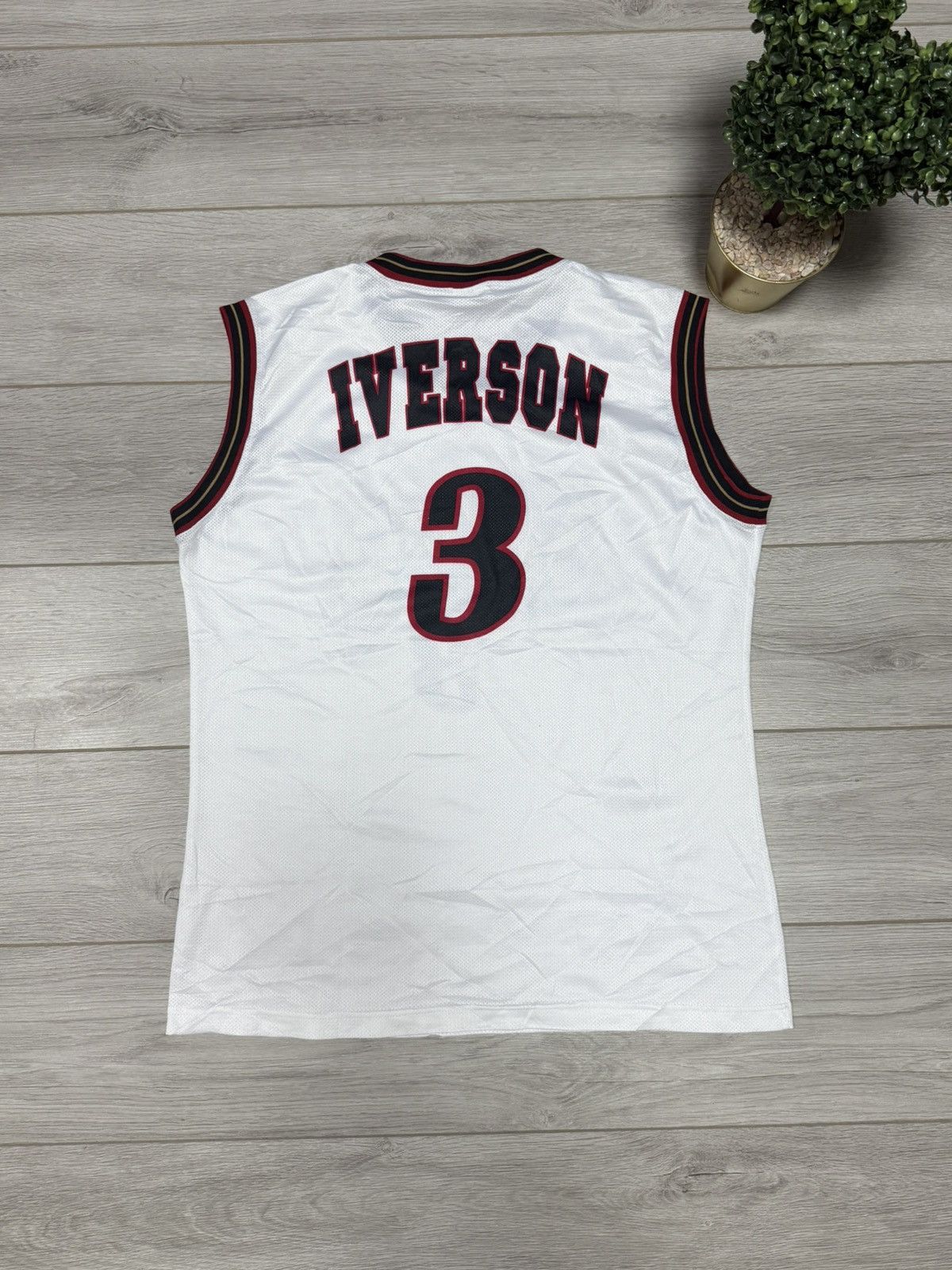 Champion Allen Iverson jersey Philadelphia vtg Sixers 76ers champion Size US L / EU 52-54 / 3 - 9 Thumbnail