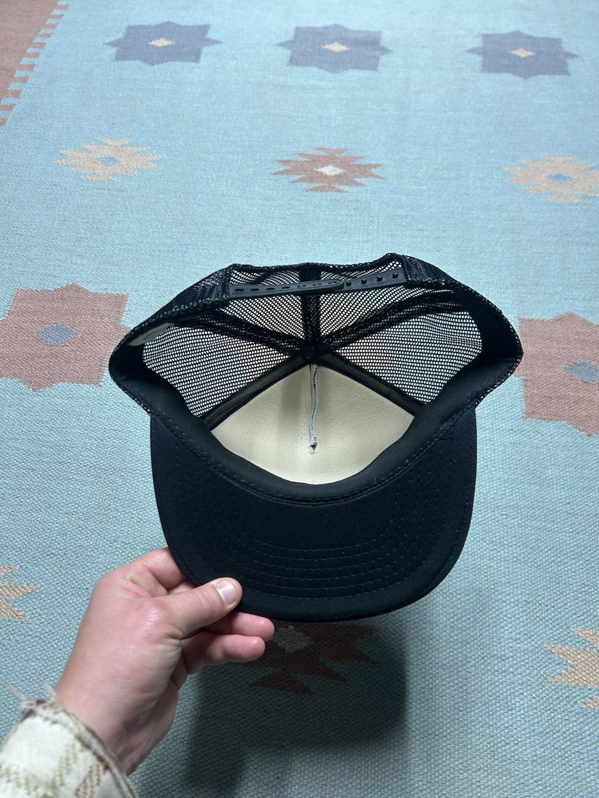 Vintage Vtg trucker hat tank truck service Michigan 313 adjustable Size ONE SIZE - 5 Thumbnail