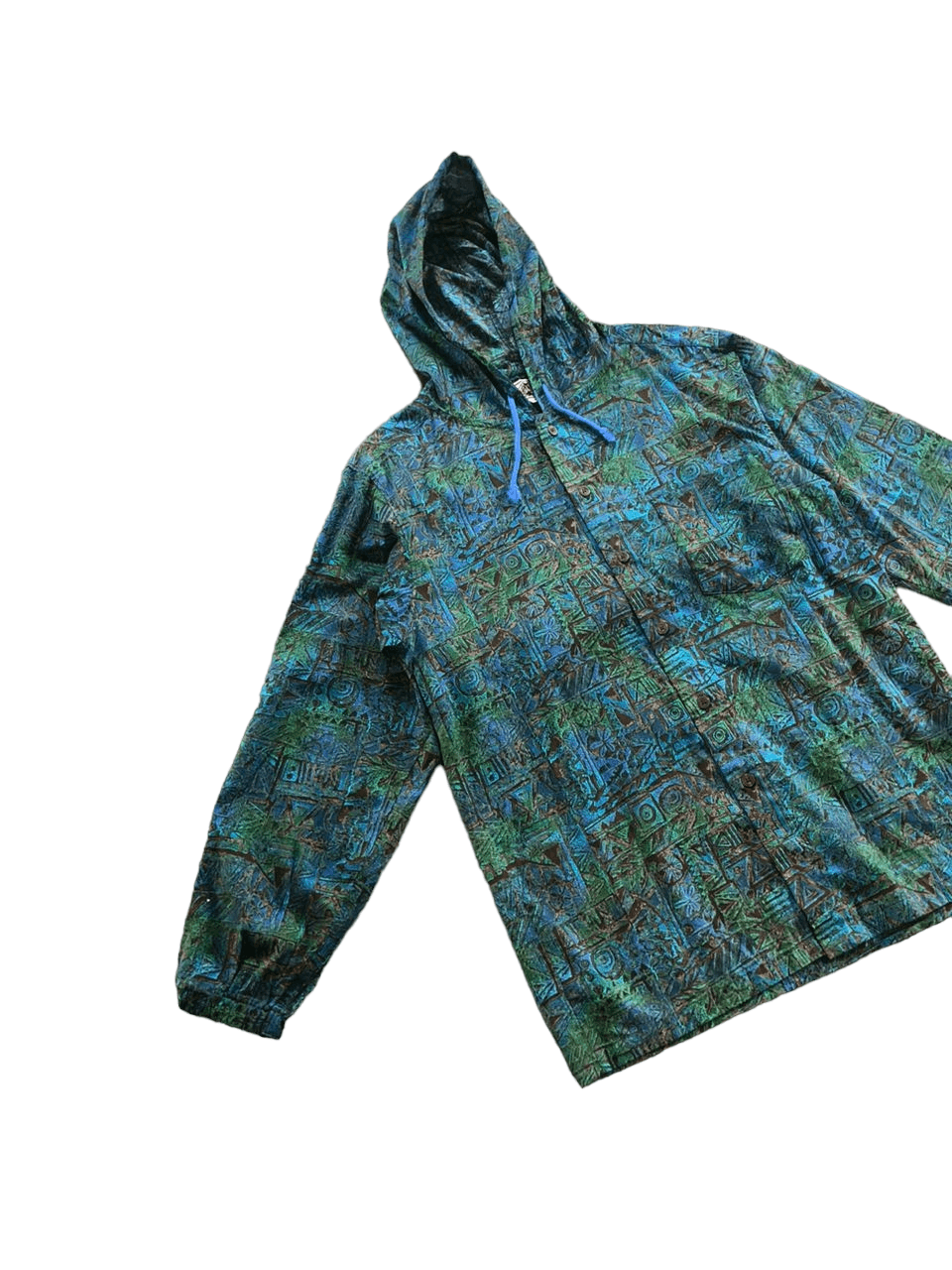 Japanese Old Clothing Patterned Hoodie Patterned Shirt