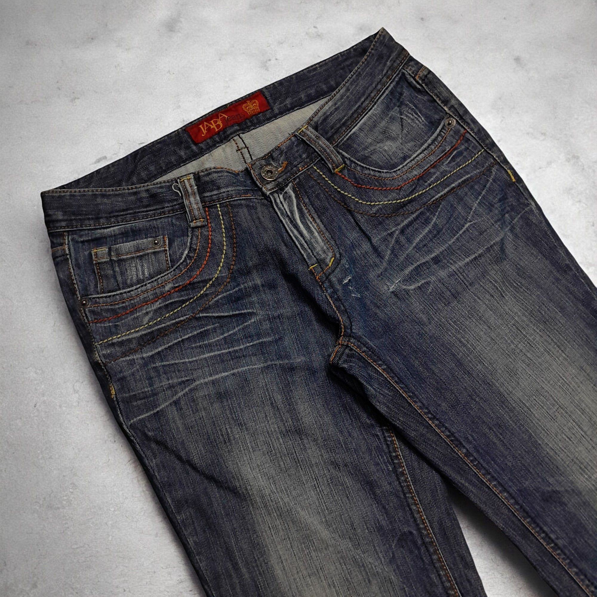 Japanese Brand Jaba Flare Jeans Size US 30 / EU 46 - 3 Thumbnail