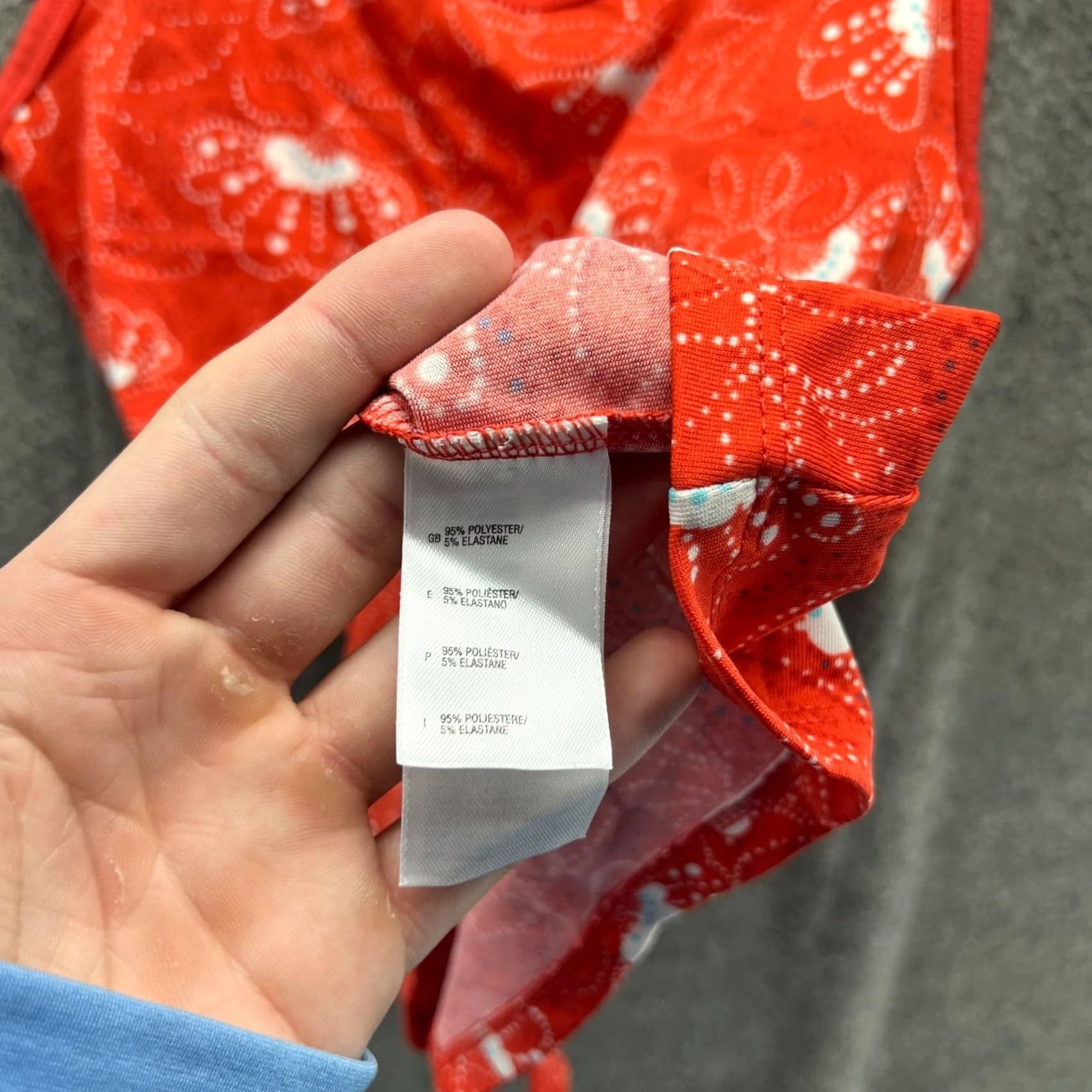 The North Face VINTAGE The North Face Blouse Womens Large Orange Sleeveless Shirt Floral AOP Hike Size L / US 10 / IT 46 - 7 Thumbnail
