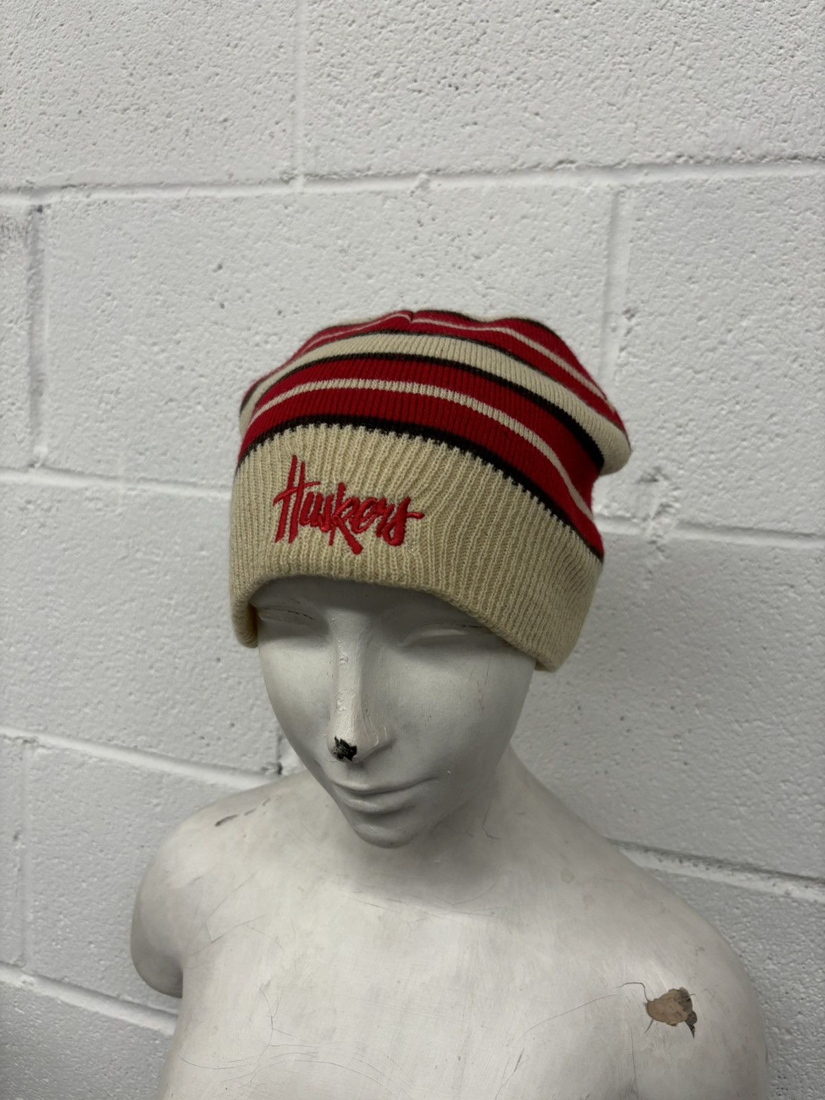 NCAA × Vintage Vintage Nebra Huskers beanie Size ONE SIZE - 3 Thumbnail