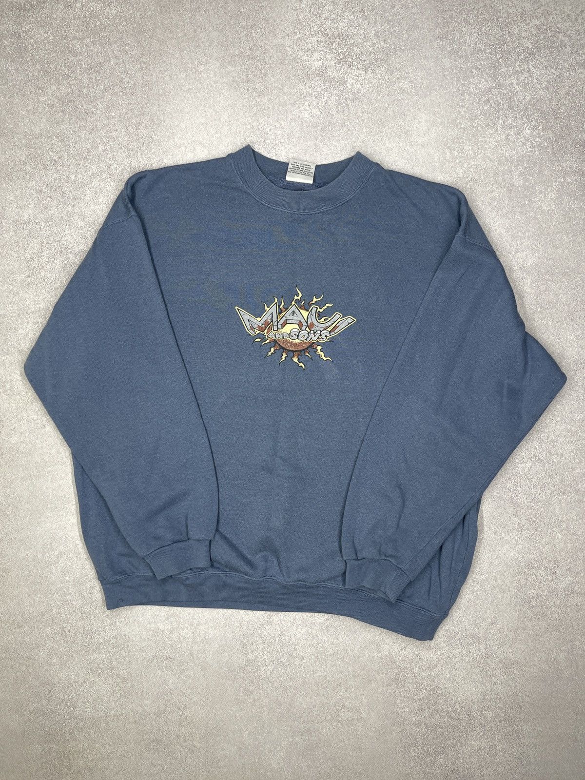 Maui and Sons × Vintage Vintage Maui and Sons Sweatshirt Blue Surf Style USA Size US XL / EU 56 / 4 - 7 Thumbnail