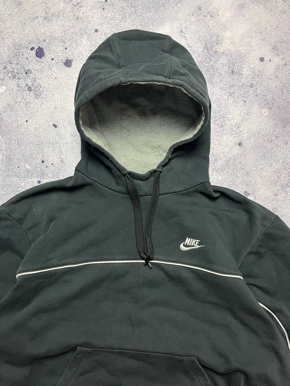 Nike Nike 90's Vintage Oversize Hooded Sweatshirt Y2K HYPE Drill Size US XL / EU 56 / 4 - 4 Thumbnail