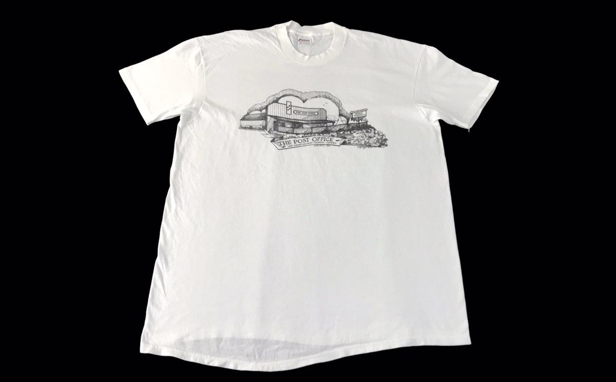 Vintage Stedman The Post Office Sketching Art Tee Unisex Wear Size US L / EU 52-54 / 3 - 1 Thumbnail