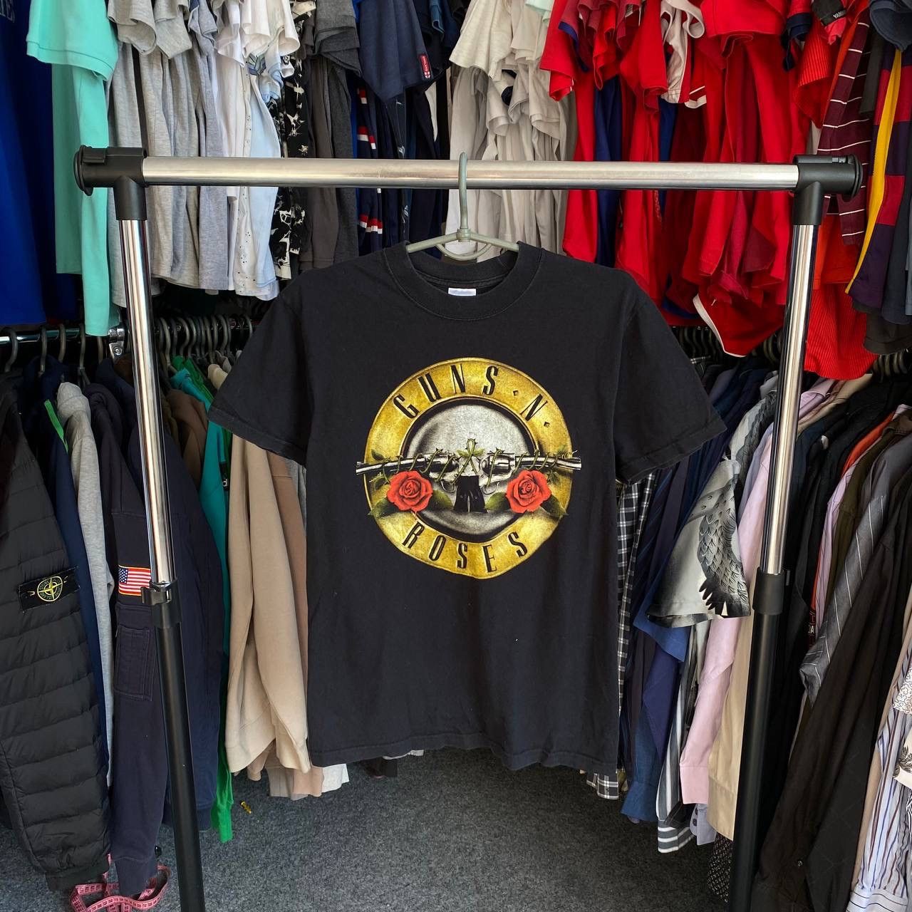 Band Tees × Vintage Vintage Guns N Roses Big logo rock band 90’s tee Size US S / EU 44-46 / 1 - 1 Thumbnail
