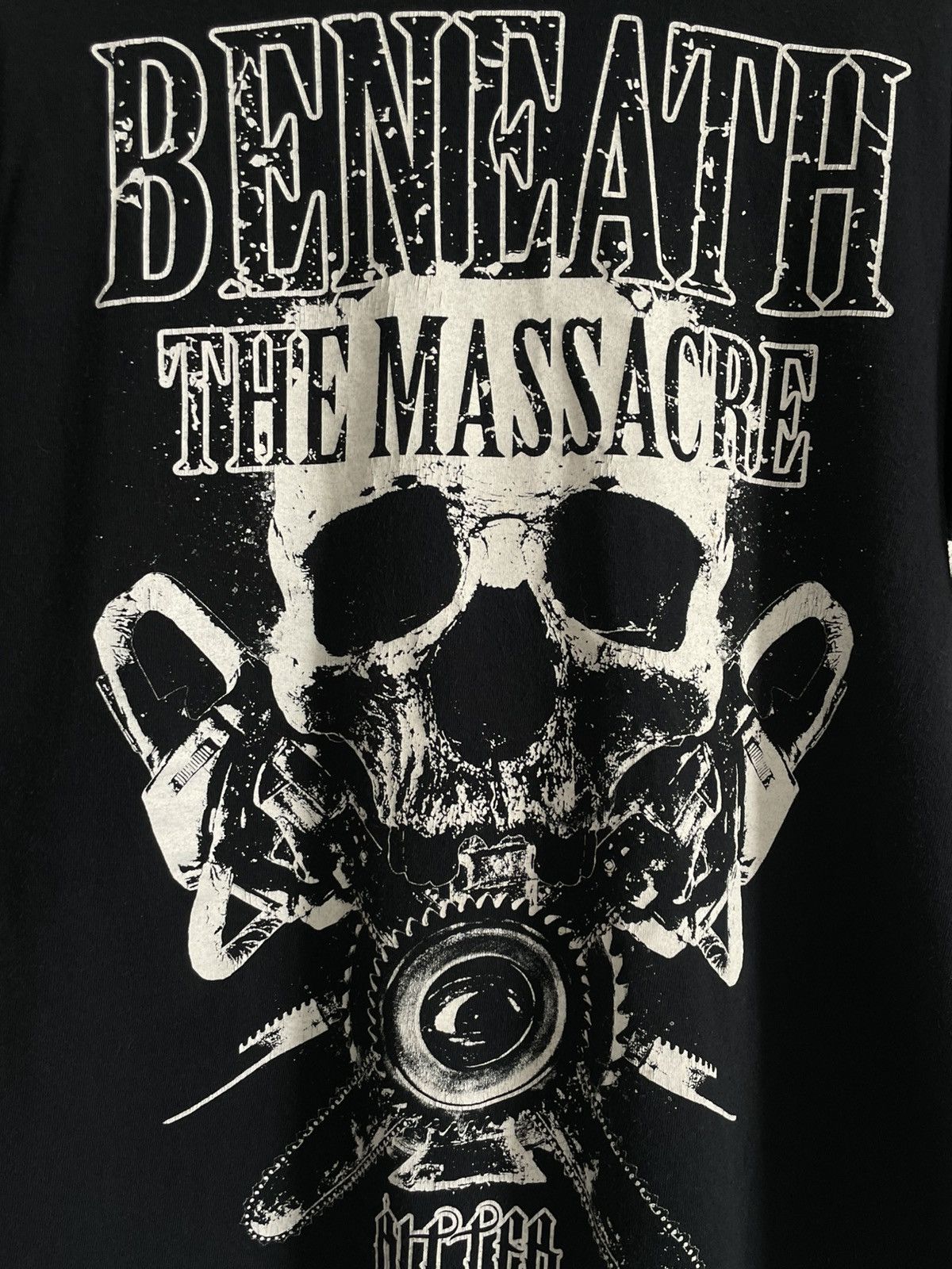 Band Tees Vintage Beneath the Massacre 00’s Dez Hard Metal Band Shirt Size US M / EU 48-50 / 2 - 3 Thumbnail
