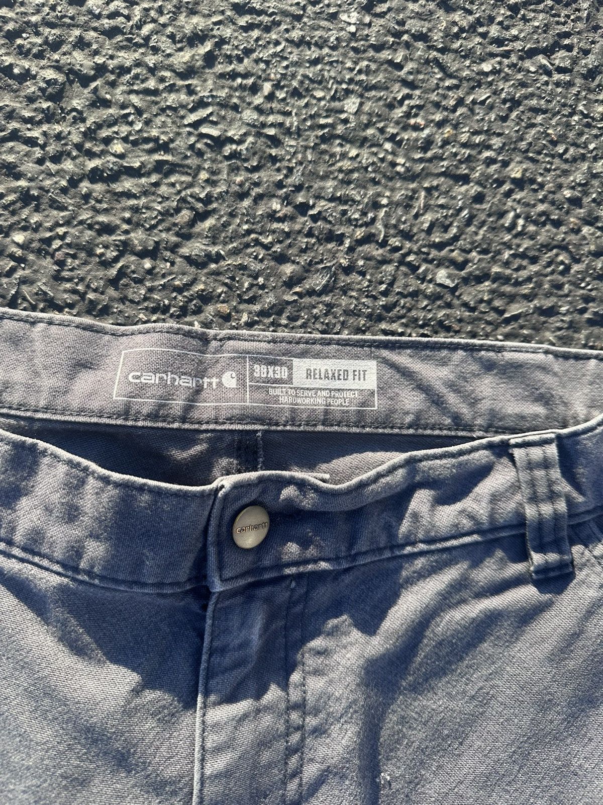 Carhartt Carhartt double knee relaxed grey pants size 38 x 30 Size US 38 / EU 54 - 2 Thumbnail