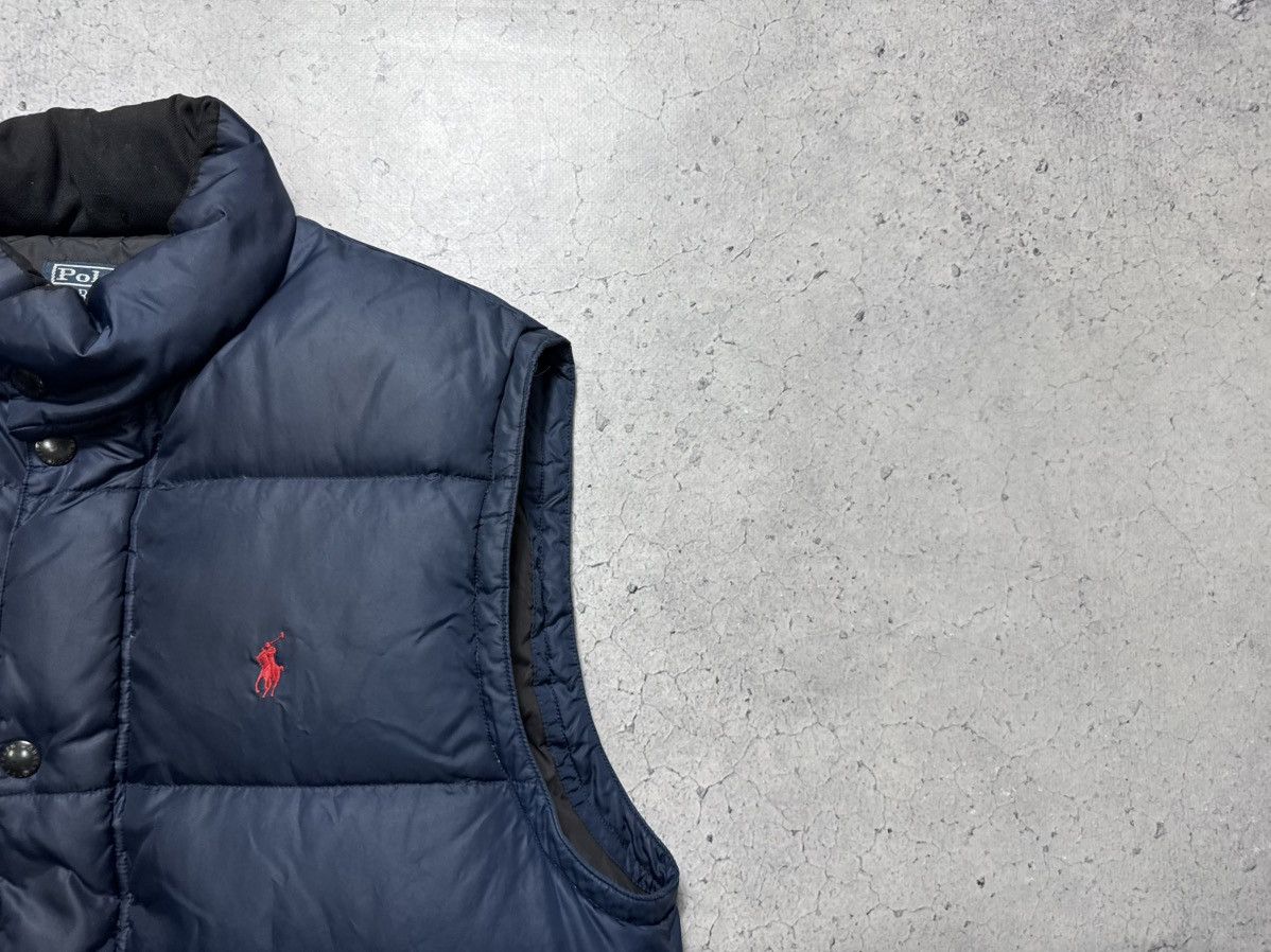 Polo Ralph Lauren Polo Ralph Lauren Vintage Down Puffer Vest Navy Size M PRL Size US M / EU 48-50 / 2 - 2 Thumbnail