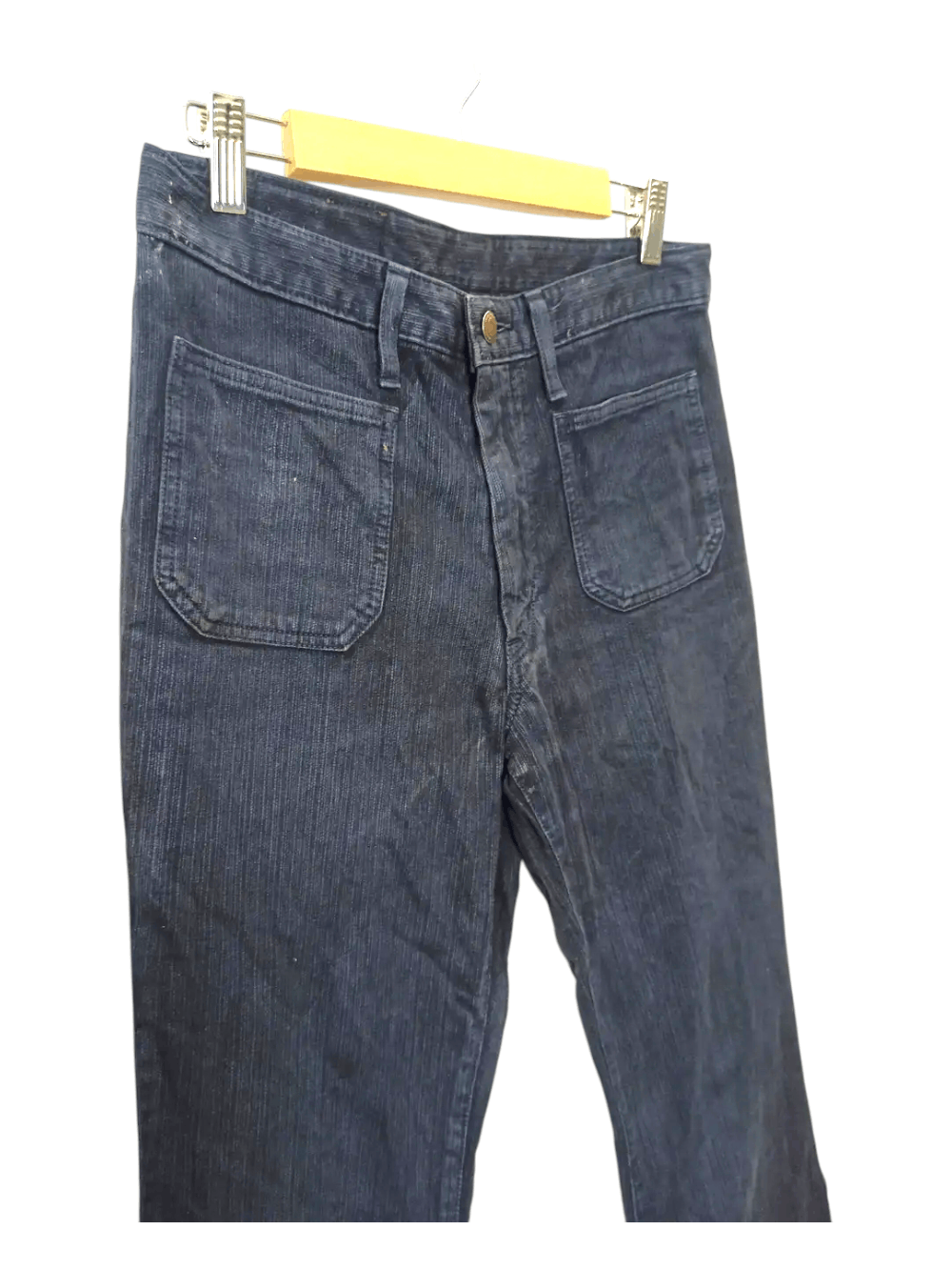 Blue Blue Japan Vintage BLUE WAY Classic Bushpants Corduroy Flare Jeans Size US 30 / EU 46 - 3 Thumbnail