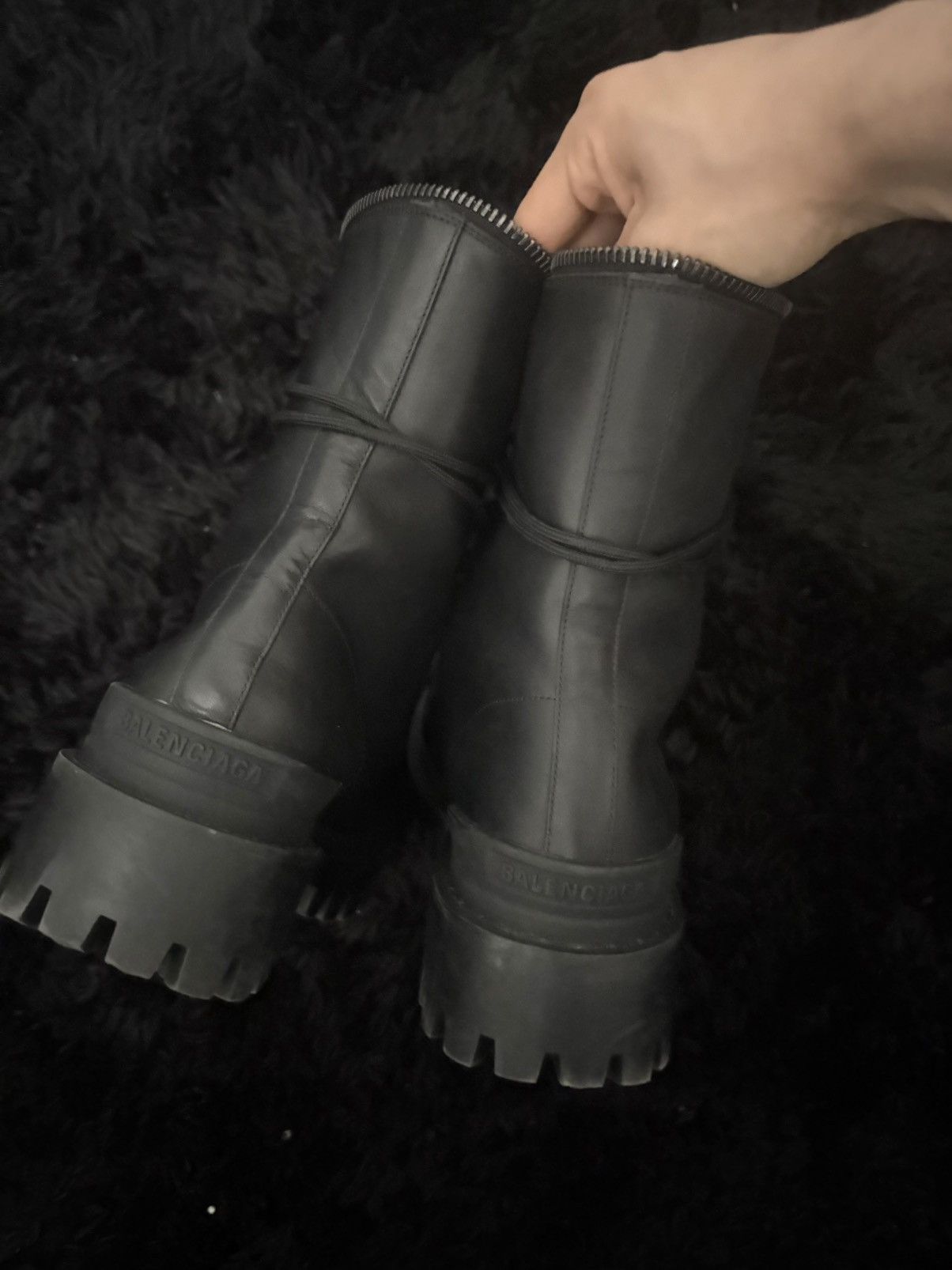 Balenciaga Balenciaga MASTER strike boots FW20 convertible zipper boots Size US 11 / EU 44 - 14 Thumbnail