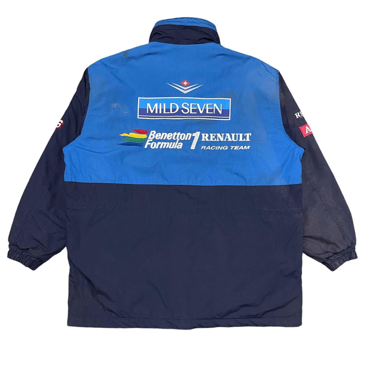 Benetton Vintage Benetton Formula 1 Racing Team Coach Jacket Size US L / EU 52-54 / 3 - 1 Thumbnail