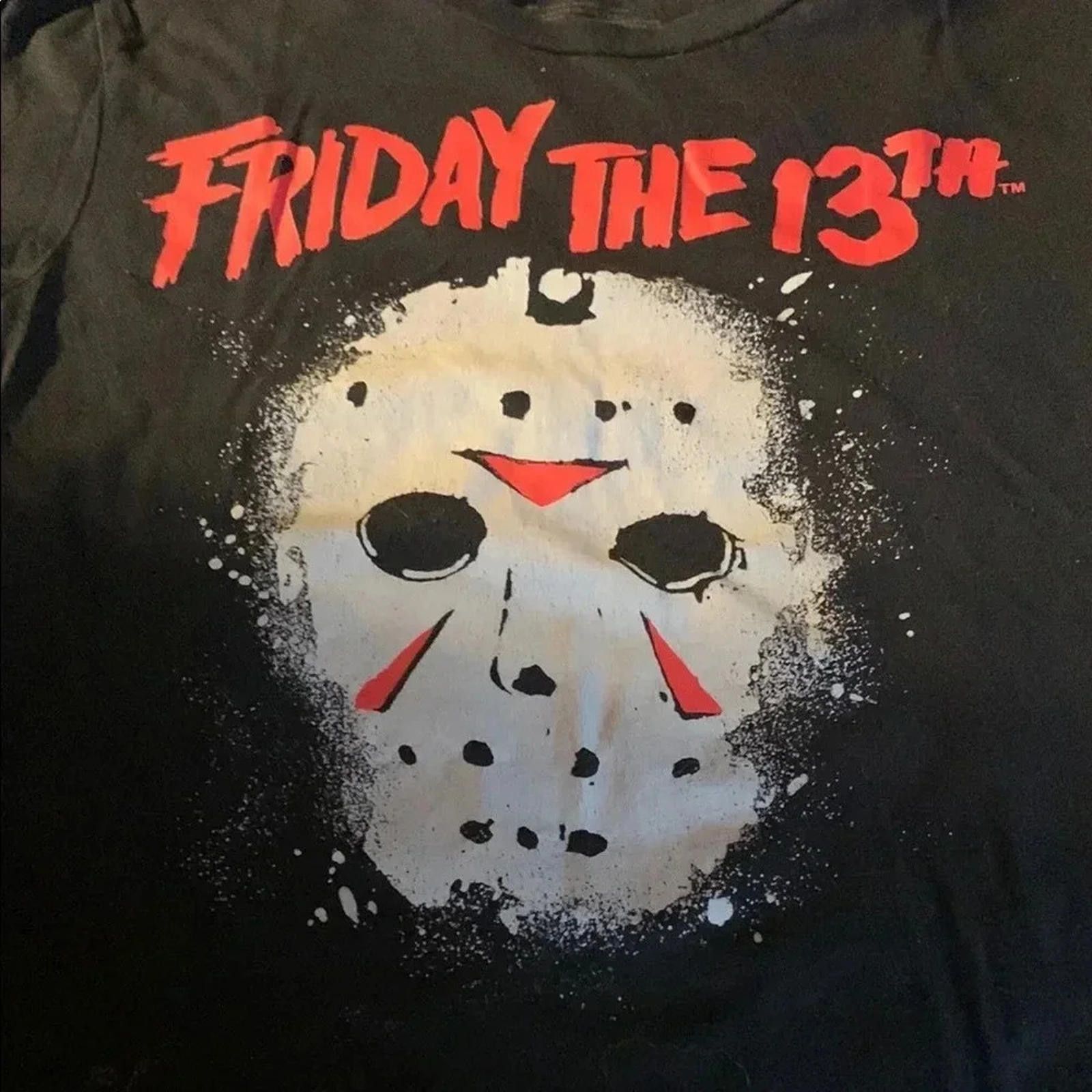 Designer Friday the 13th Graphic Tee Size US S / EU 44-46 / 1 - 2 Thumbnail