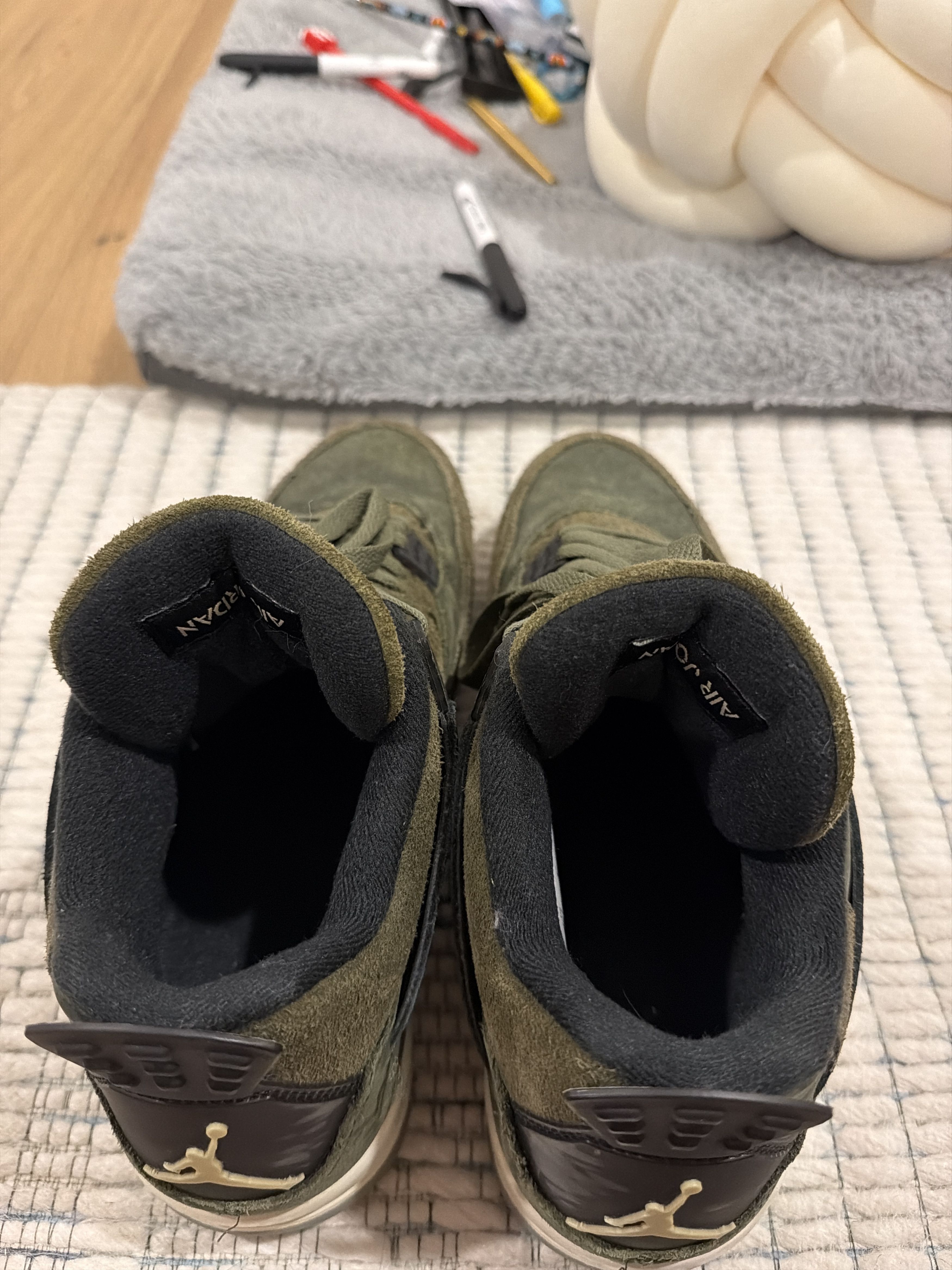 Jordan Brand Jordan 4 Retro SE Craft Medium Olive Size US 10.5 / EU 43-44 - 4 Thumbnail