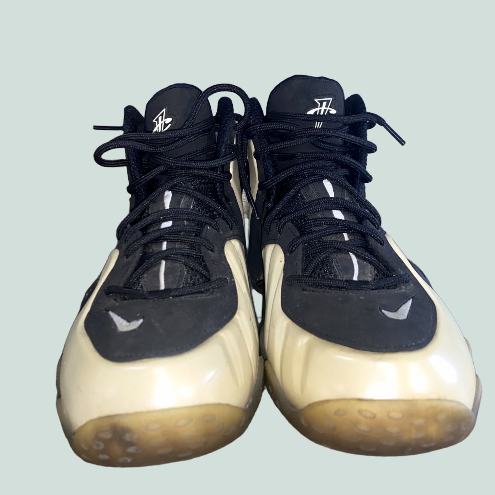 Nike Nike Air Zoom Rookie Penny Posite Men Size 10.5 Pearl White Black 472688-100 Sneakers Men's 2012 2011 Size US 11 / EU 44 - 1 Thumbnail