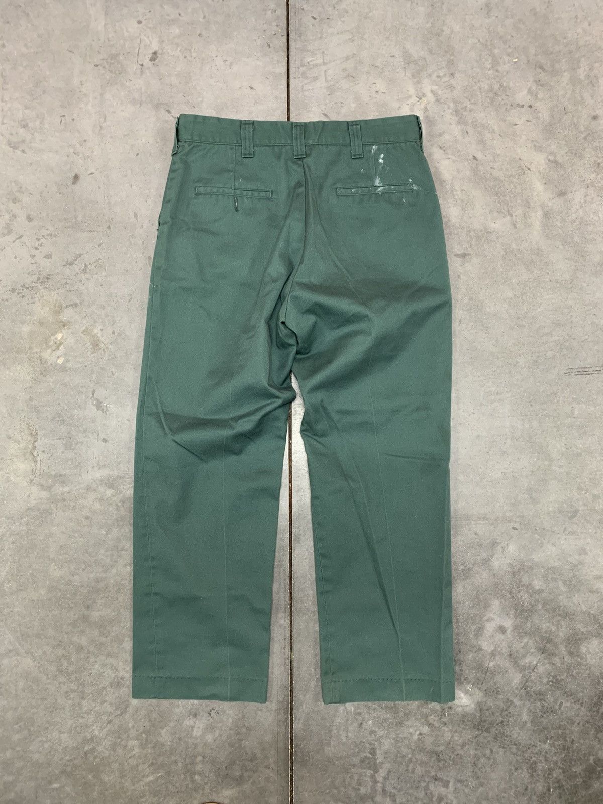Vintage 70s Paint Splattered Work Pants ERD Grunge Size US 35 - 2 Thumbnail