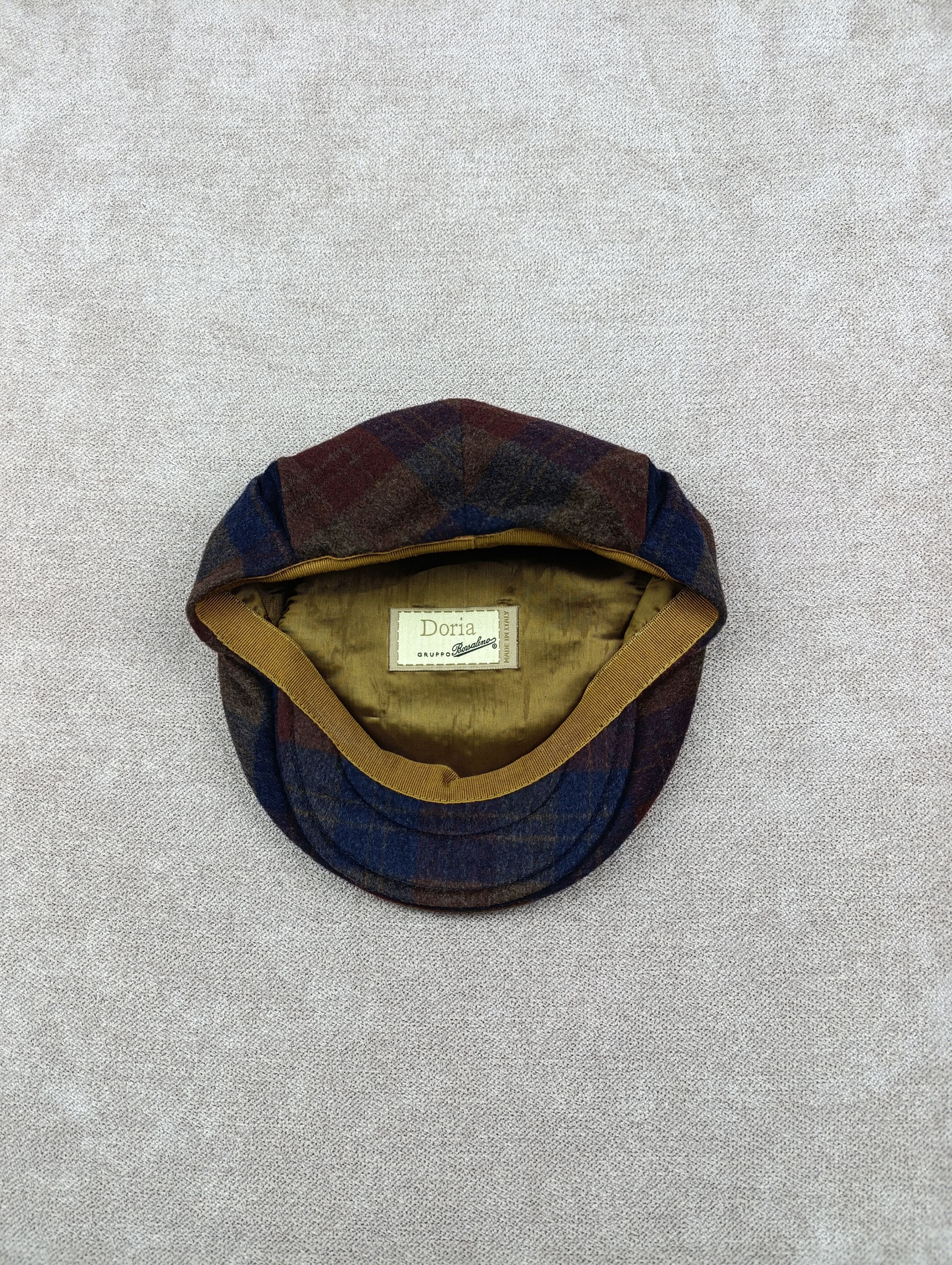 Vintage Vintage Doria Barbisio Wool Alpaca Flat Cap Newsboy Hat Size ONE SIZE - 9 Thumbnail
