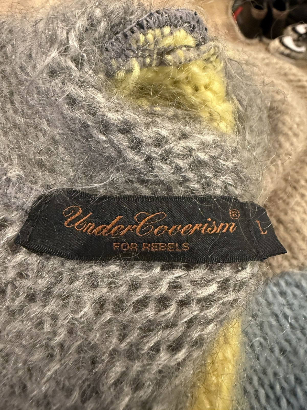 Undercover AW02 Undercover Witches Cell Multicolor Sweater Size US L / EU 52-54 / 3 - 5 Thumbnail