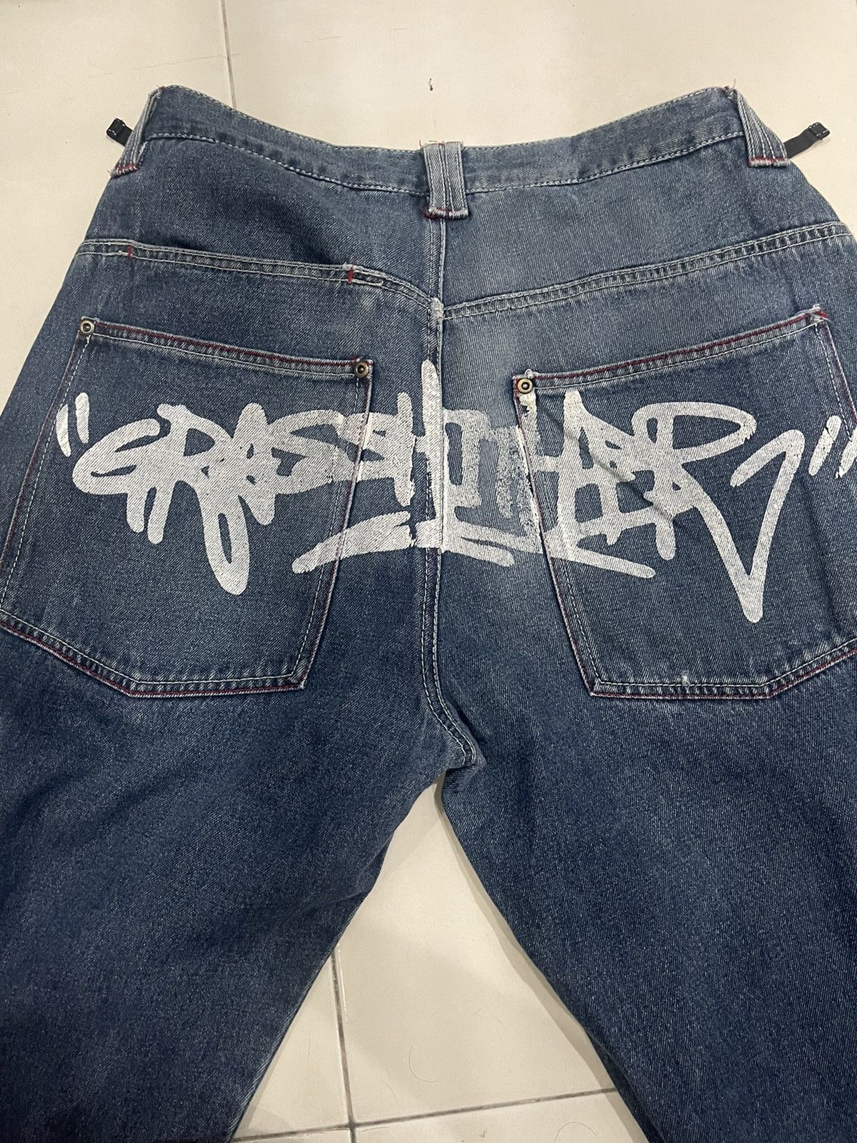 Ecko Unltd. × JNCO GRASS HITHER JORTS Y2K Size US 33 - 4 Thumbnail