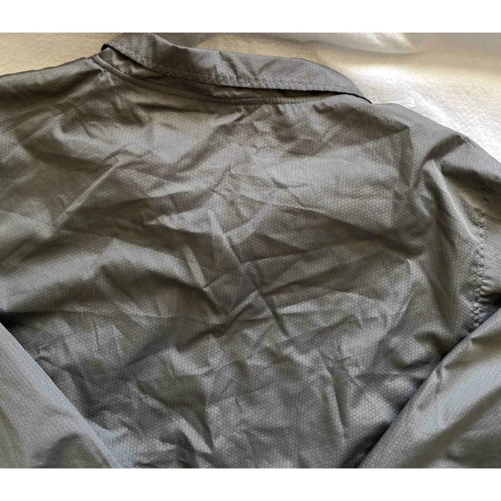 Stormtech Stormtech Windbreaker Mens Size L Performance Battlefield Velocity Gray Full Zip Collared Jacket Size US L / EU 52-54 / 3 - 8 Thumbnail
