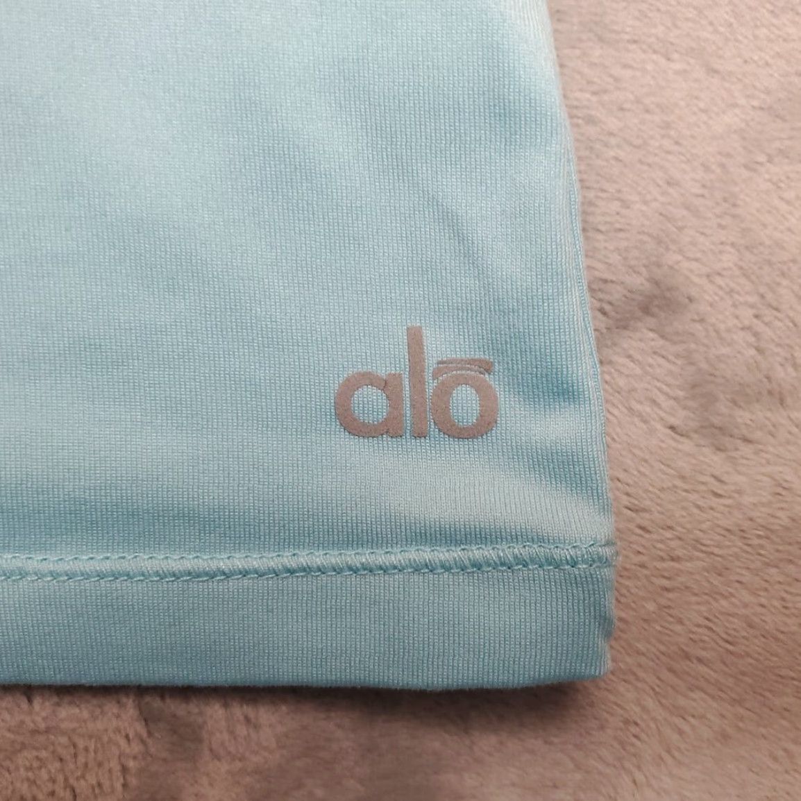Alo Alo Yoga Tank Women L Sleeveless Activewear Run Racer Casual Athleisure Blue Tank Top Size L / US 10 / IT 46 - 2 Thumbnail