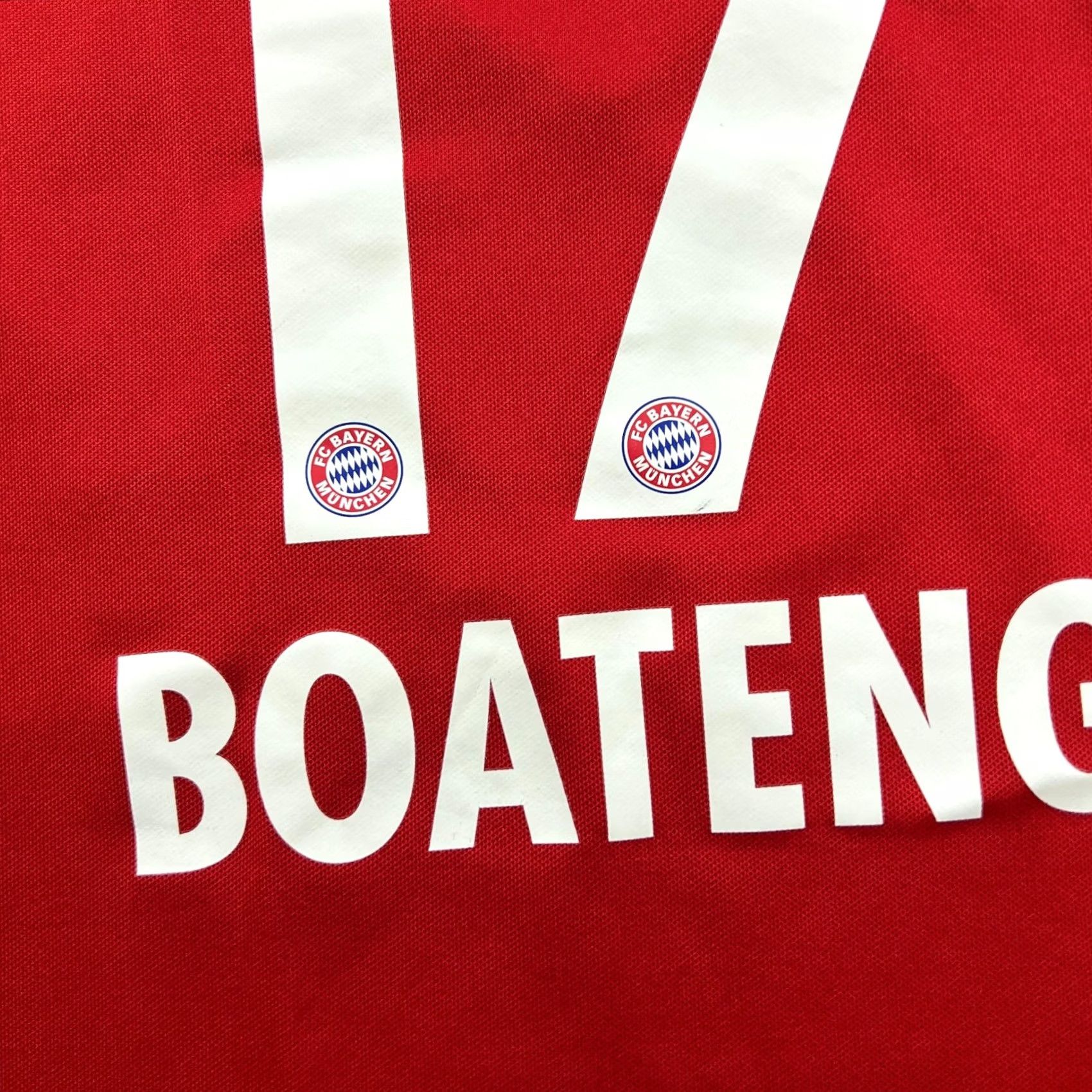 Adidas adidas Bayern Munich 2015 2016 Boateng Home Womens Football Jersey Womens Small Shirt T-Shirt Red XS S size: S Size S / US 4 / IT 40 - 5 Thumbnail