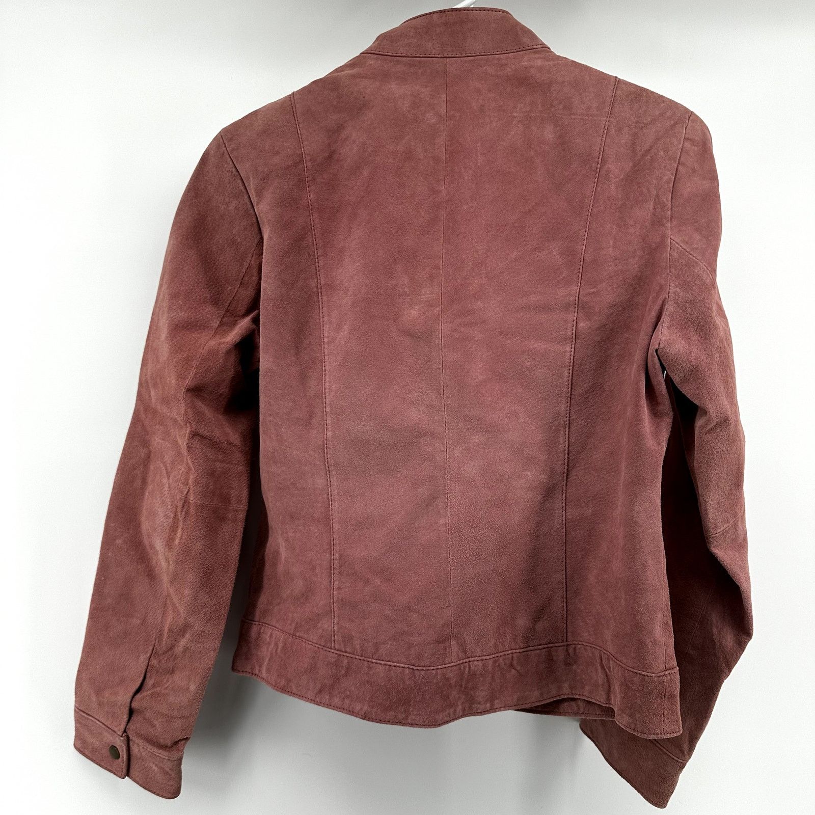 Other John Paul Richard Full Zip Moto Jacket Leather Pockets Pink Size M / US 6-8 / IT 42-44 - 6 Thumbnail