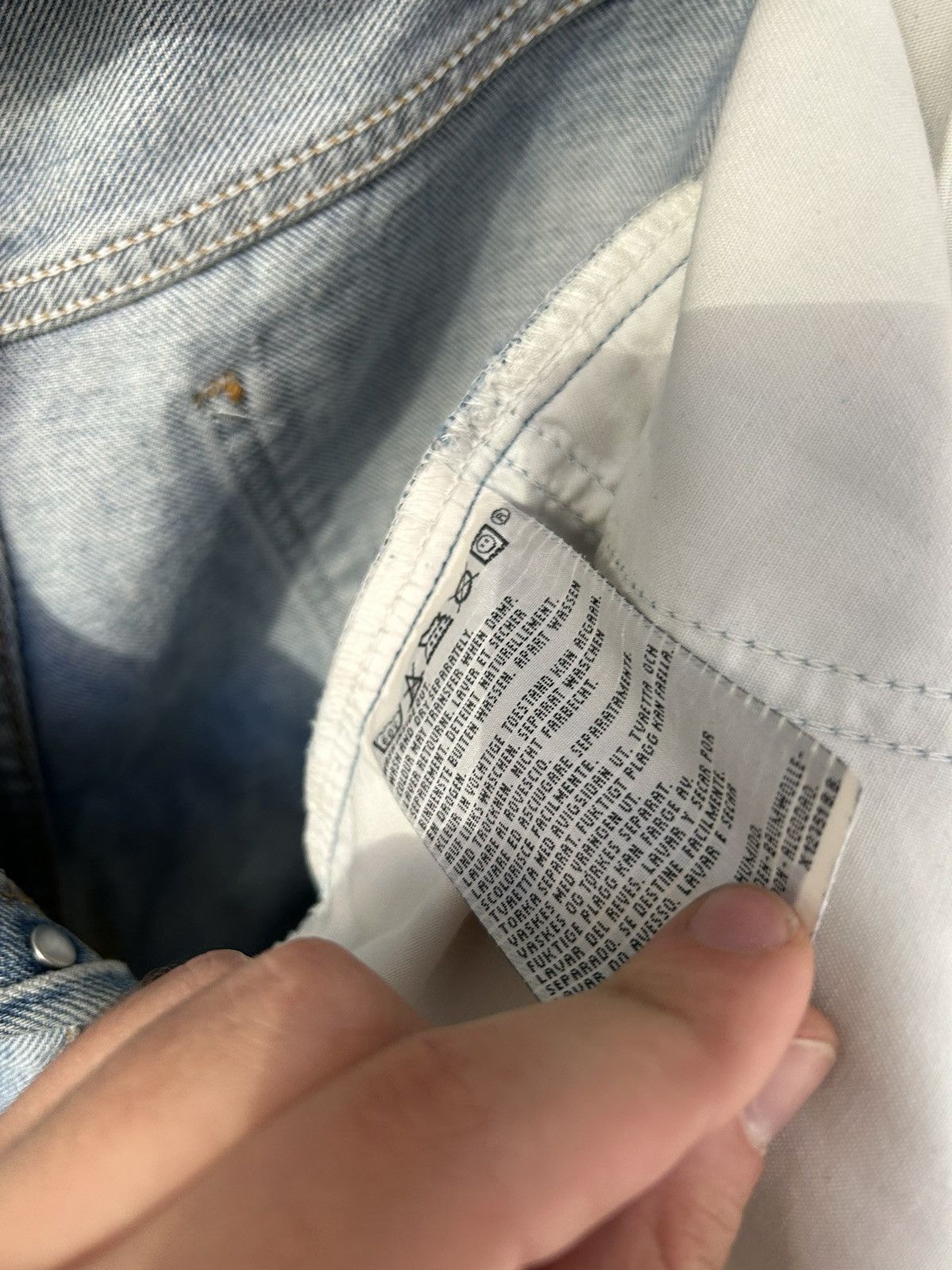 Levi's × Vintage Vintage Levis Orange Tab Made in Tunisia jeans mens 32/32 Size US 32 / EU 48 - 6 Thumbnail