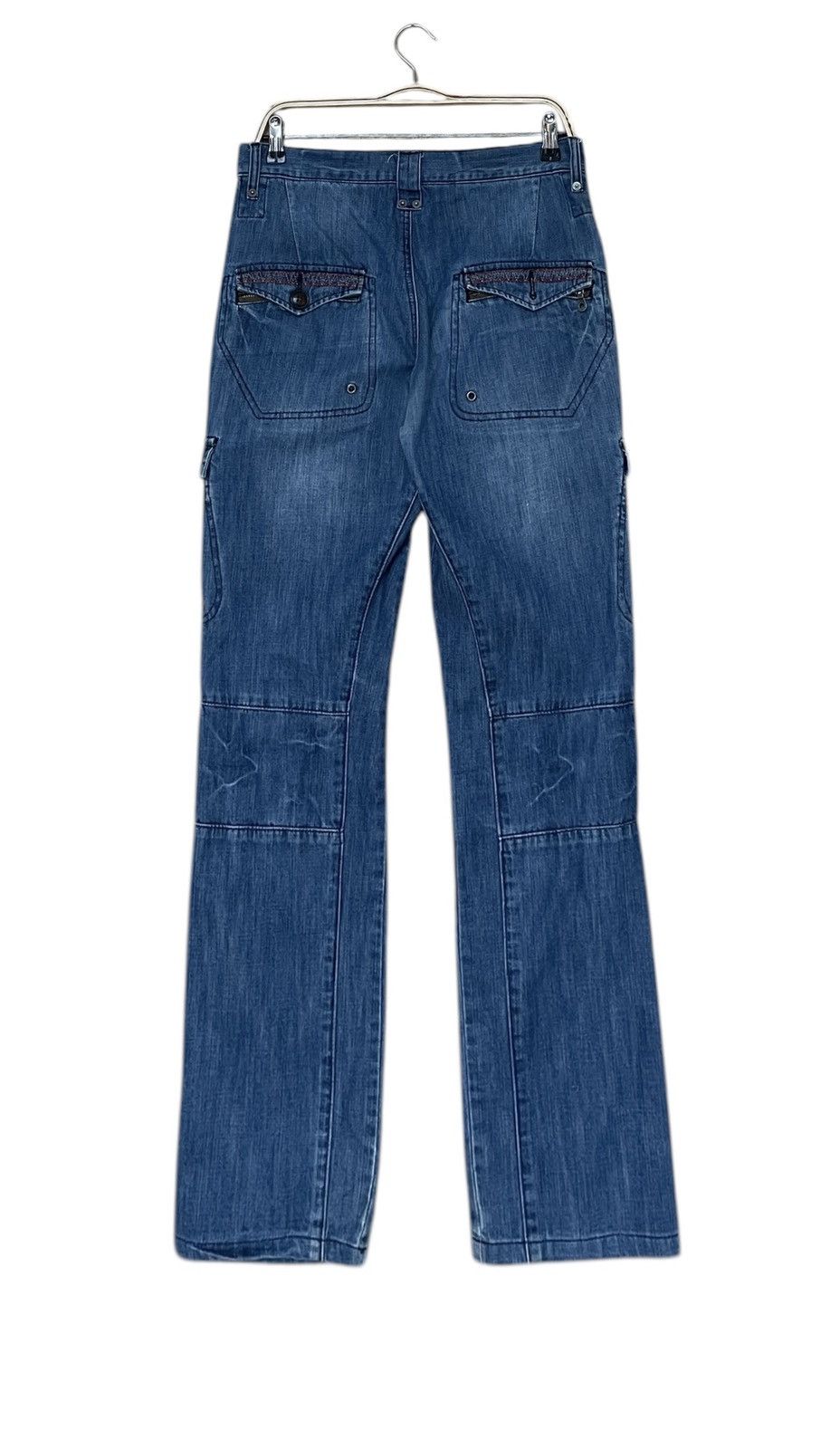 Japanese Brand × Vintage × semanticdesign Vintage Japanese Brand Semantic Design Jeans 2000s Size US 29 - 2 Thumbnail