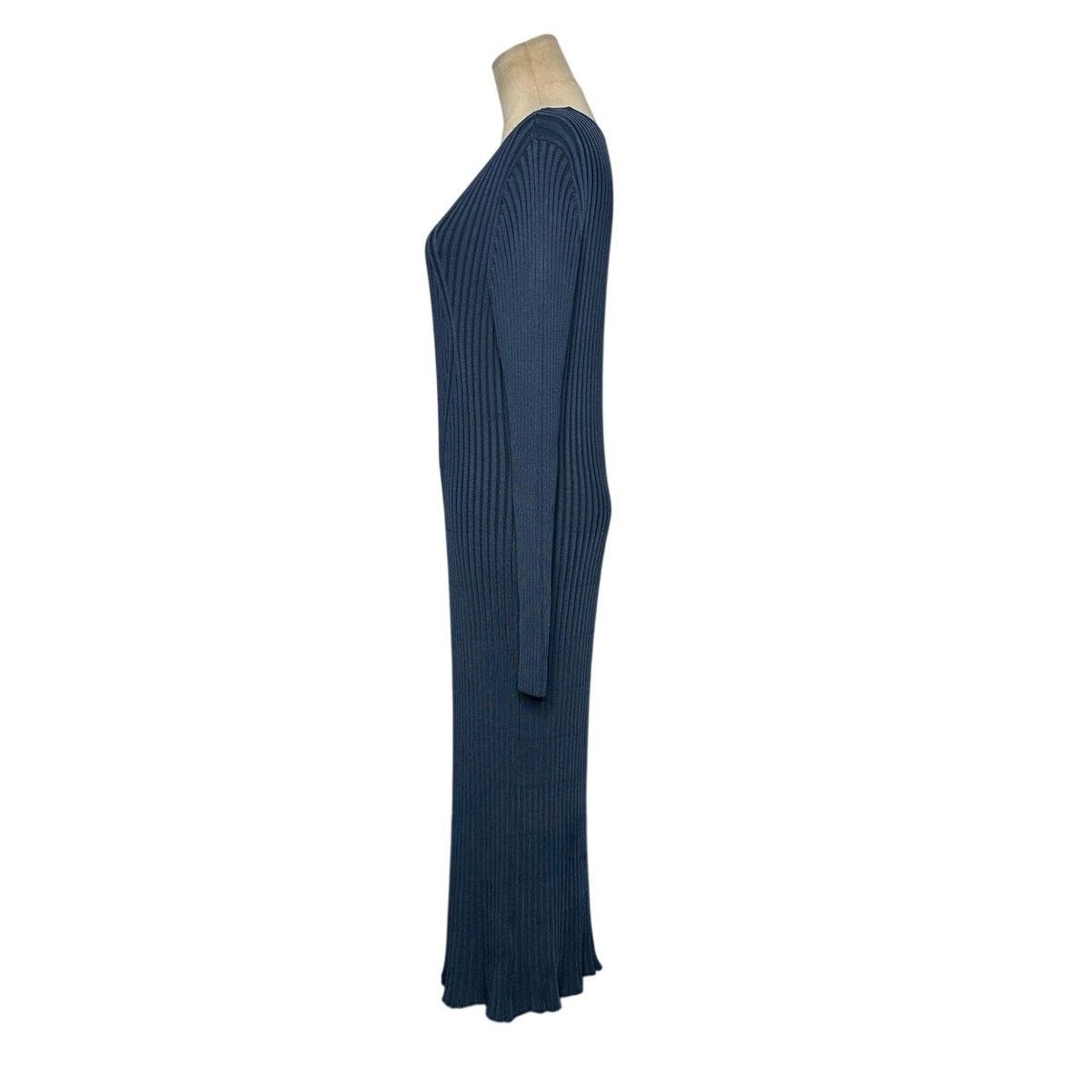 H&M H&M stale blue knit long sleeves midi sweater dress size XL Size XL / US 12-14 / IT 48-50 - 7 Thumbnail