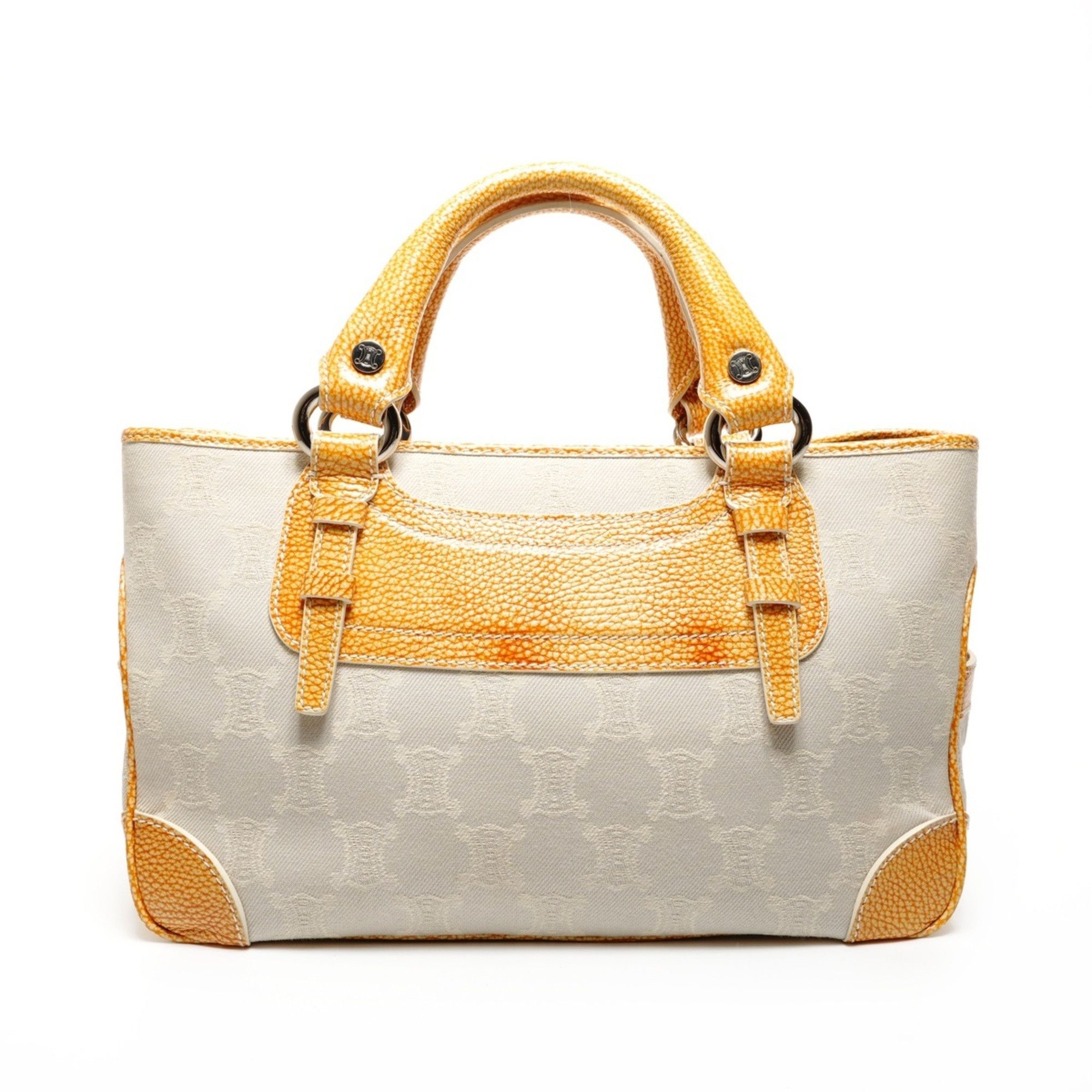 Celine Celine Boogie Macadam Canvas Handbag, Beige Size ONE SIZE - 1 Thumbnail