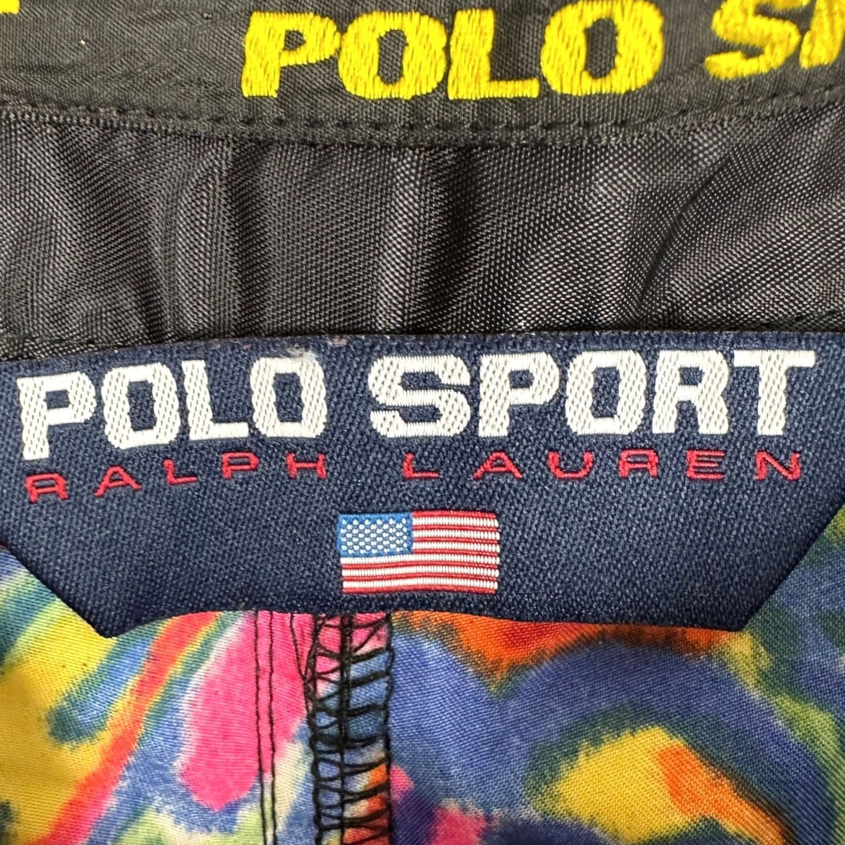 Polo Ralph Lauren VINTAGE Polo Sport Ralph Lauren Board Shorts Men 32 Multi Paisley Swim Trunks EUC Size US XS / EU 42 / 0 - 3 Thumbnail