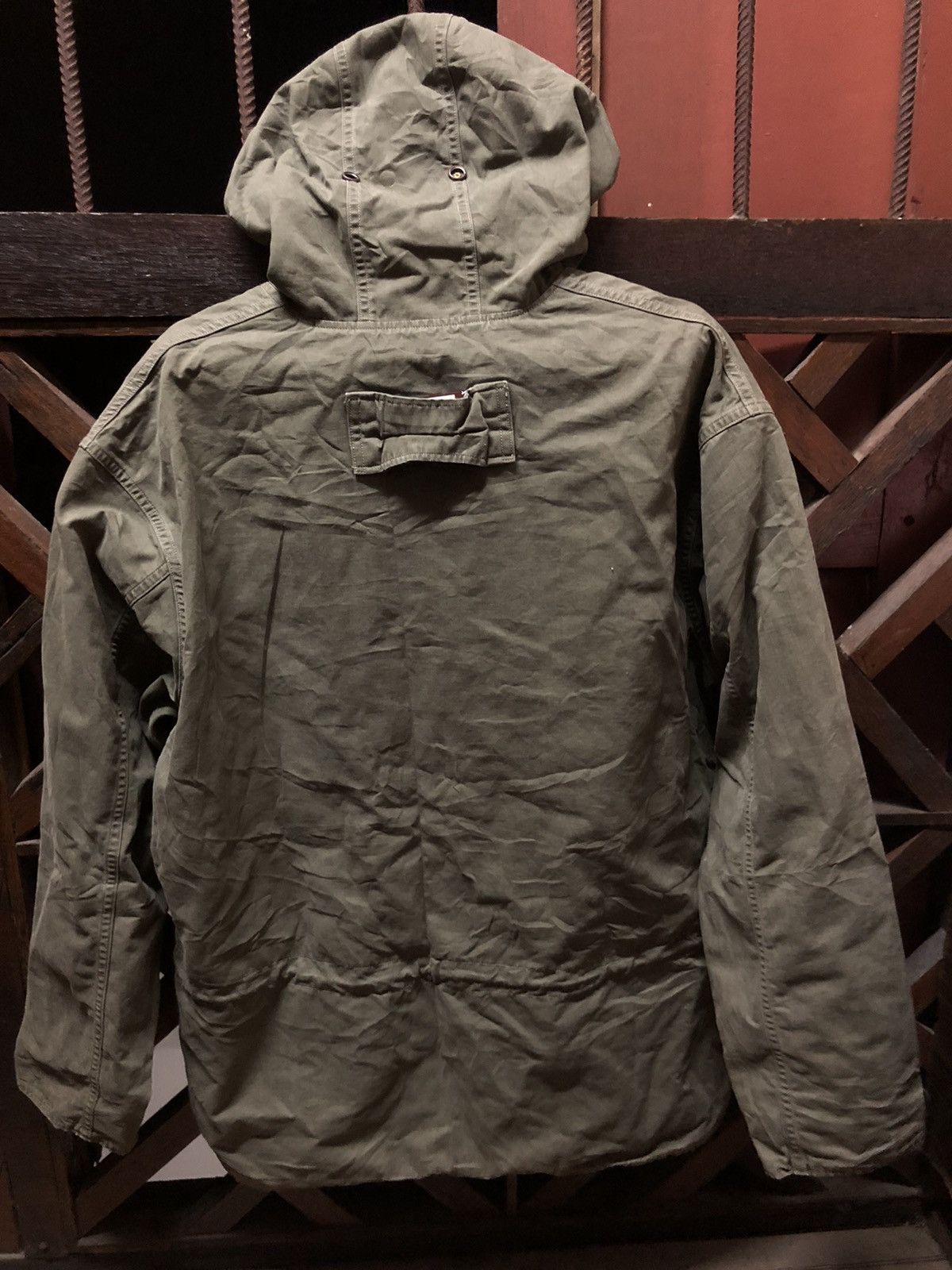 Kapital Seilin🇯🇵 Anorak Parka Reversible Army Kapital Size US M / EU 48-50 / 2 - 10 Thumbnail