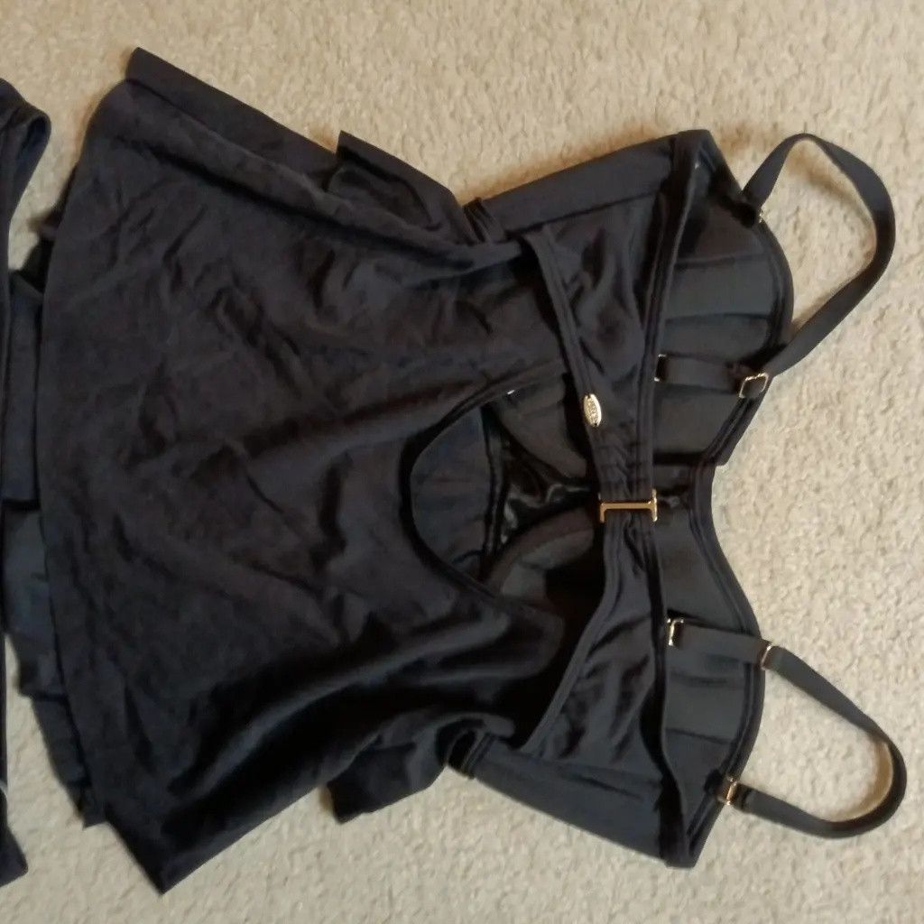 Other Black Ruffle Tankini & Skirt Set — Size XL Size XL / US 12-14 / IT 48-50 - 2 Thumbnail
